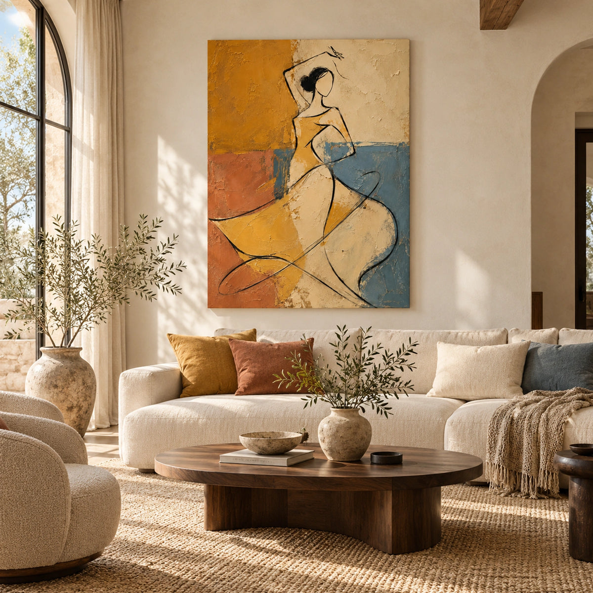 Abstract Portrait Wall Art #PT109