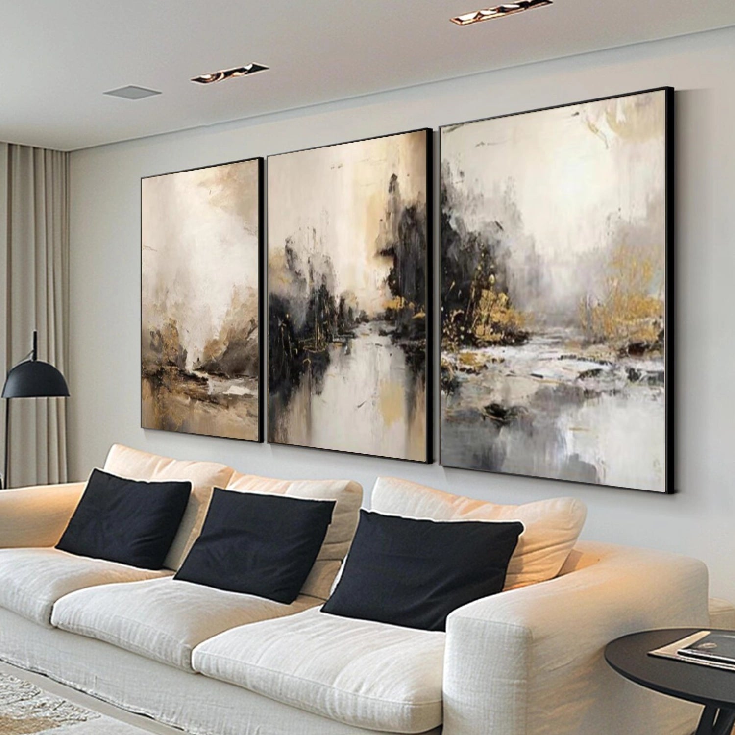 Abstract Wall Art Set of 3 # AB677