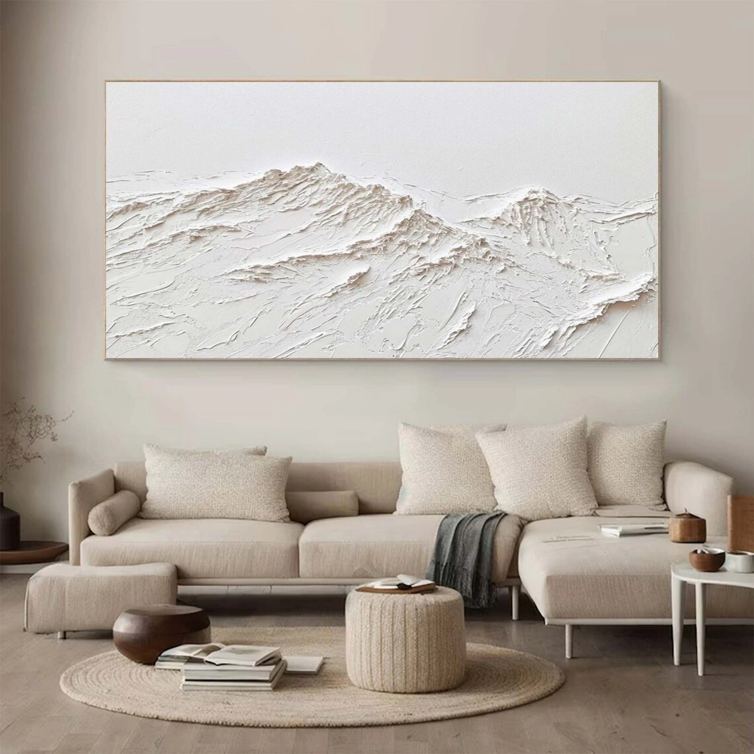 Plaster Art Minimalist Textured Painting #MM304