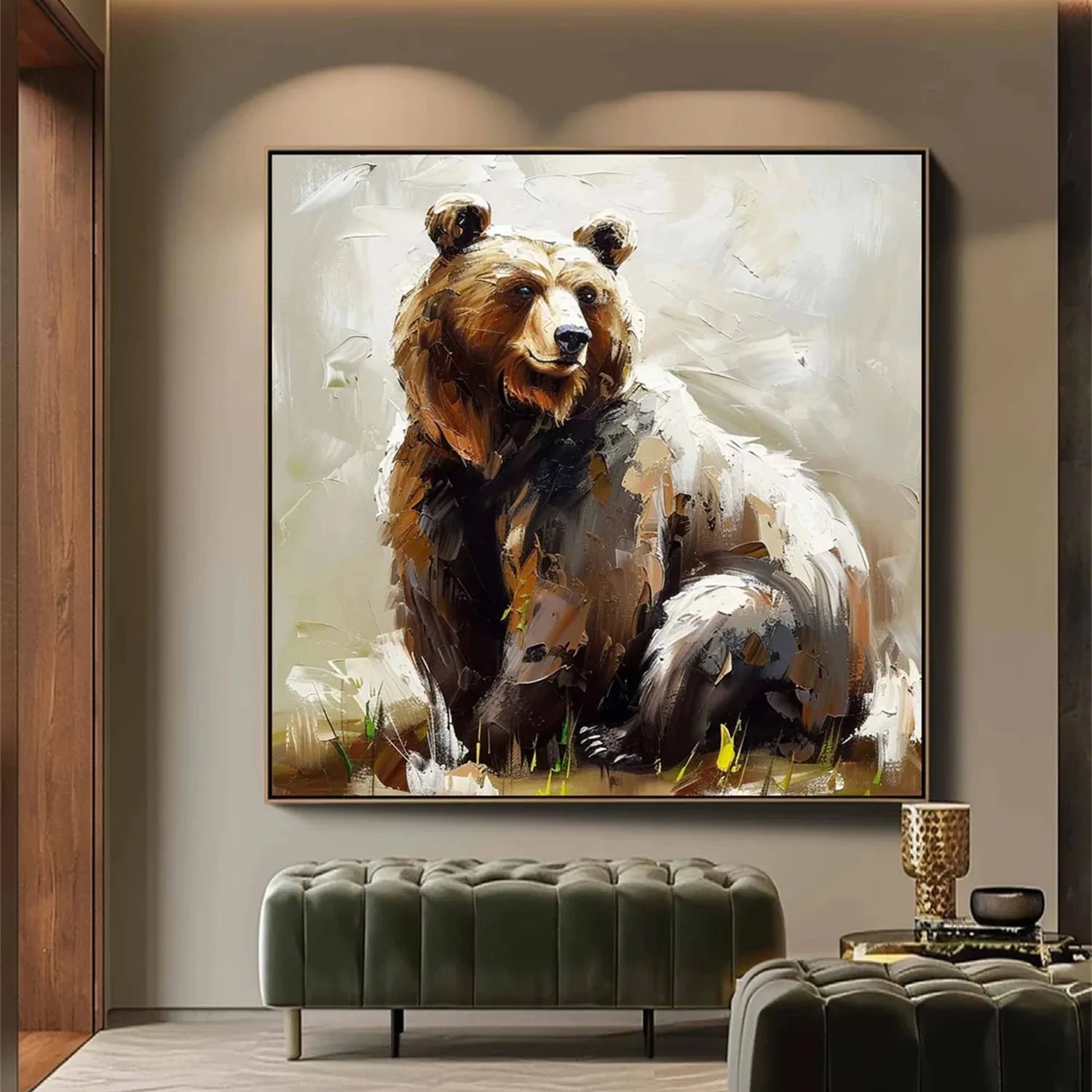 Custom Size Animal Art Painting # AP088