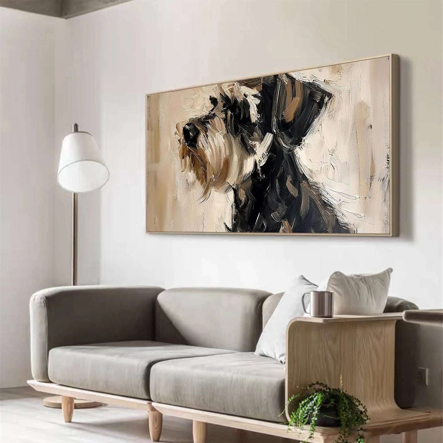 Abstract Animal Texture Canvas Art #AP225