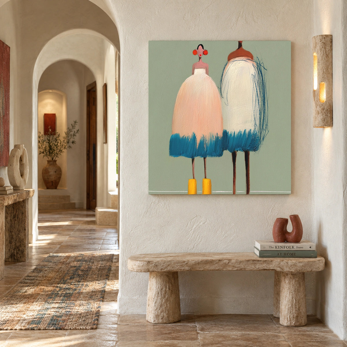 Abstract Portrait Wall Art #PT105