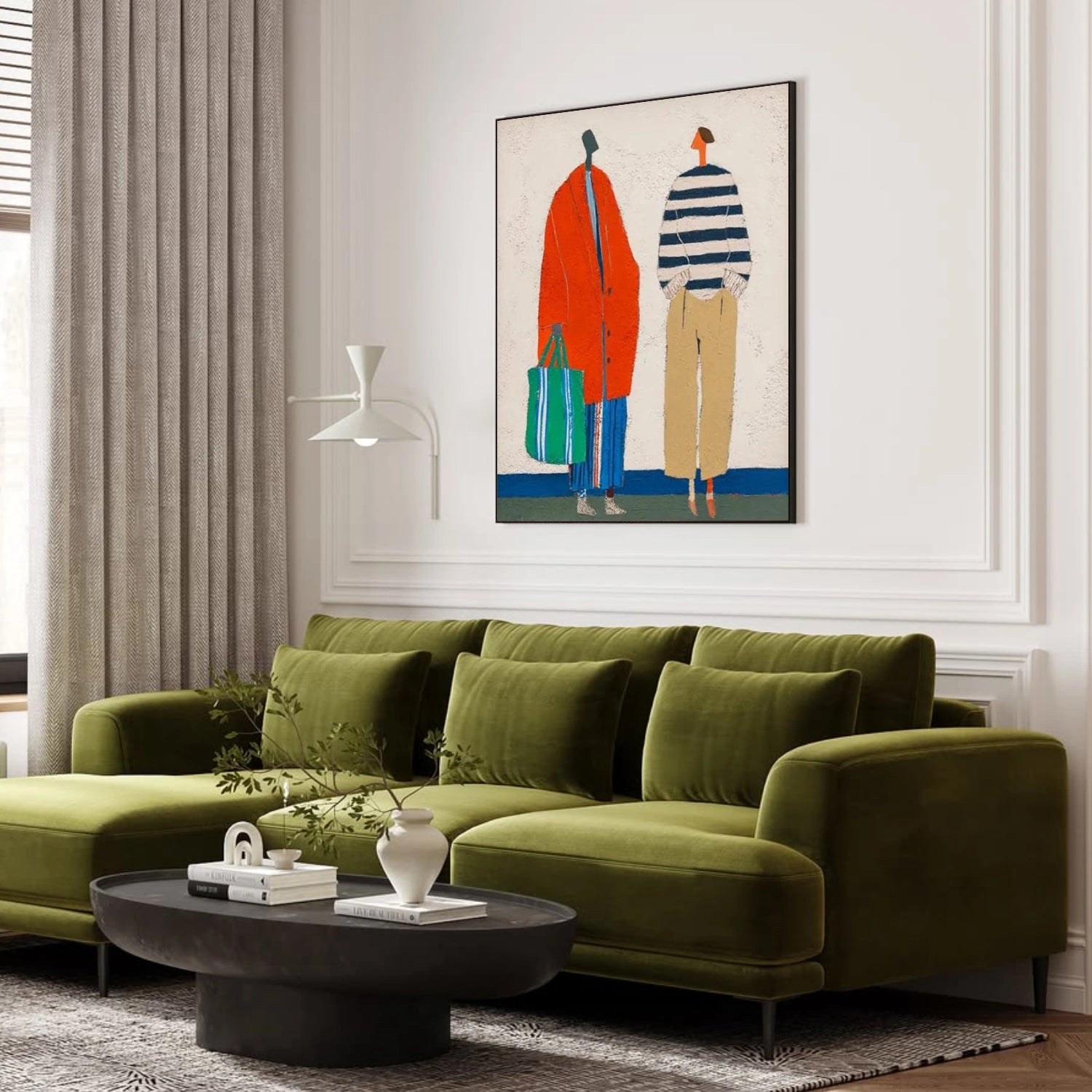 Abstract Portrait Wall Art # PT055
