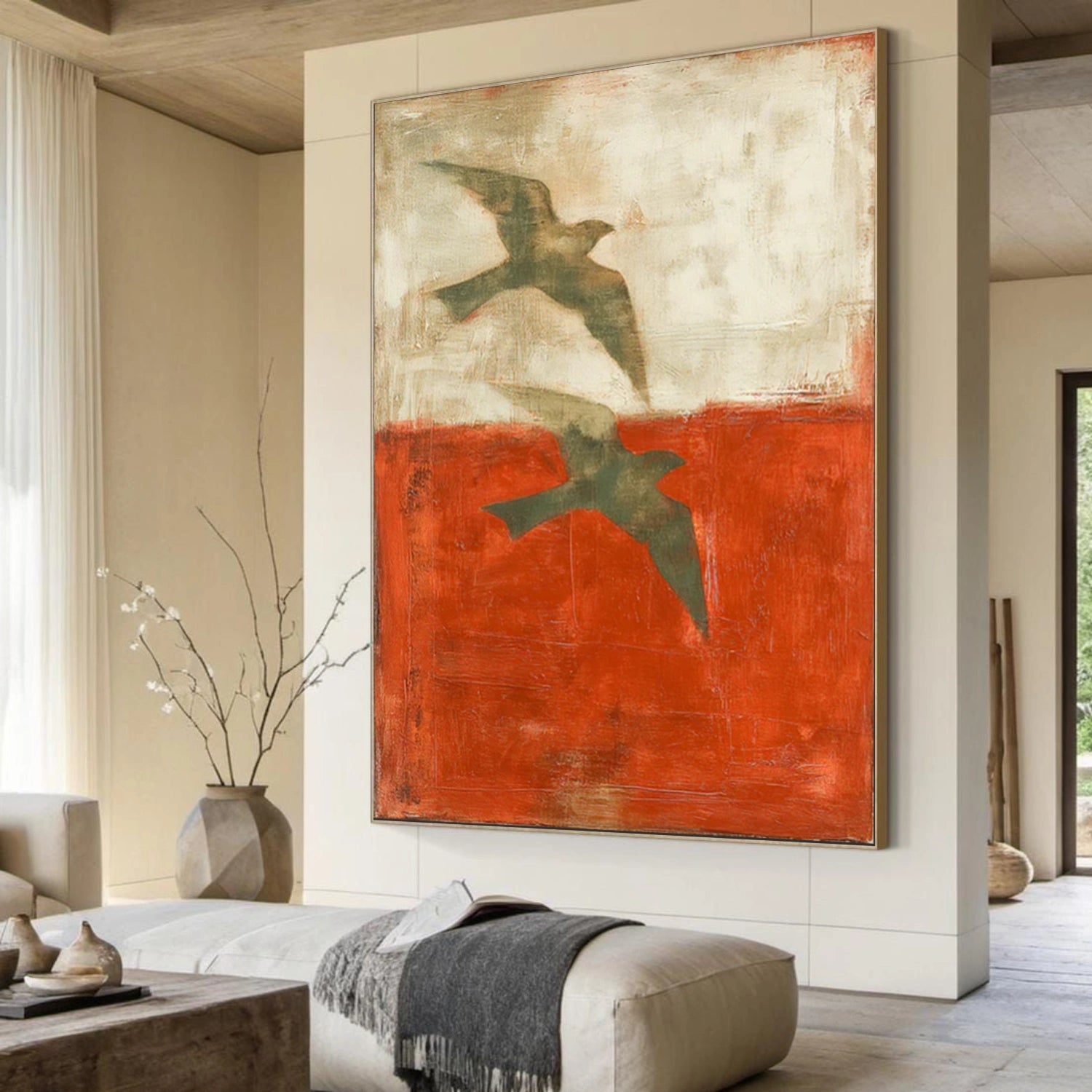 Abstract Animal Canvas Art #AP211