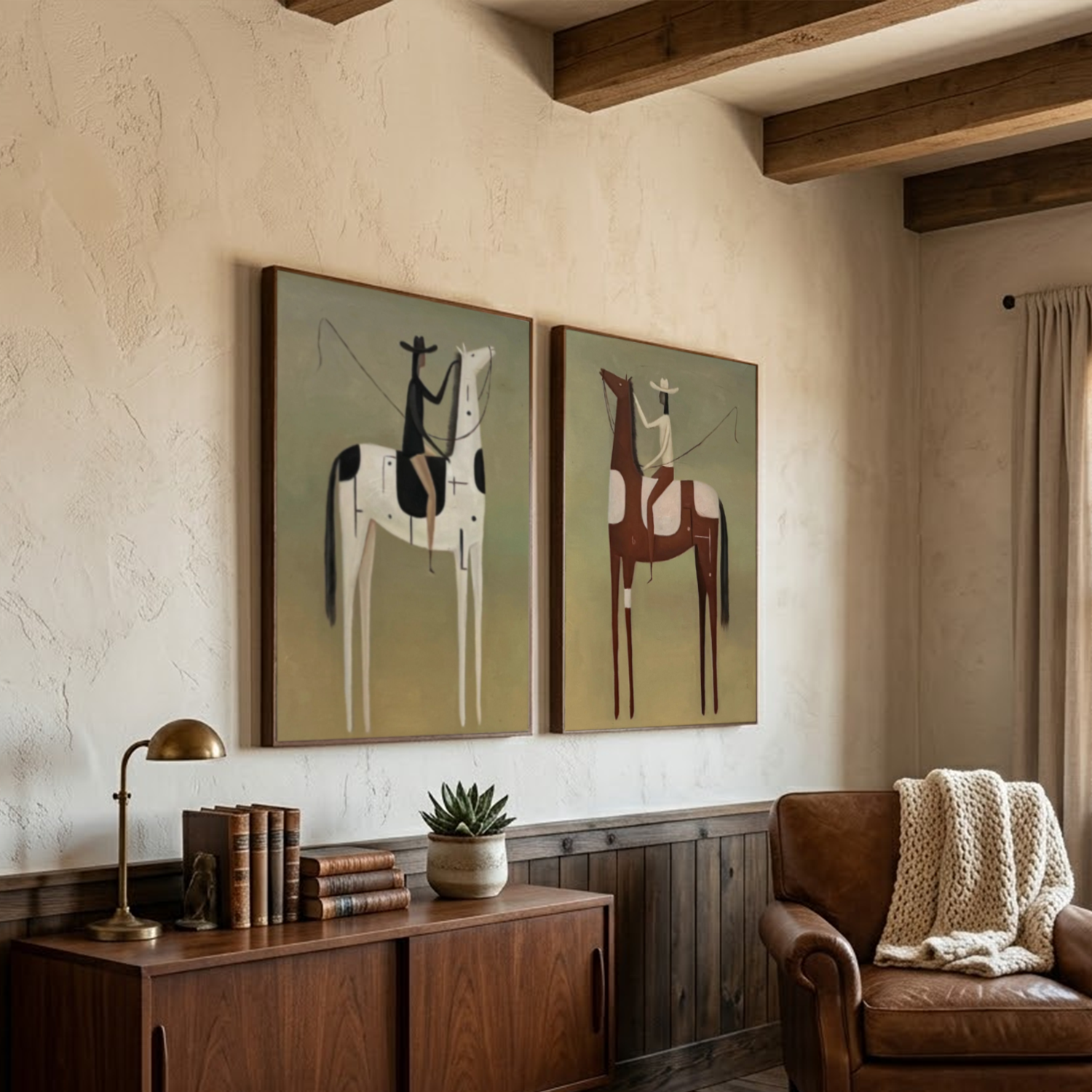 Americana Wall Art Set of 2 #VE055