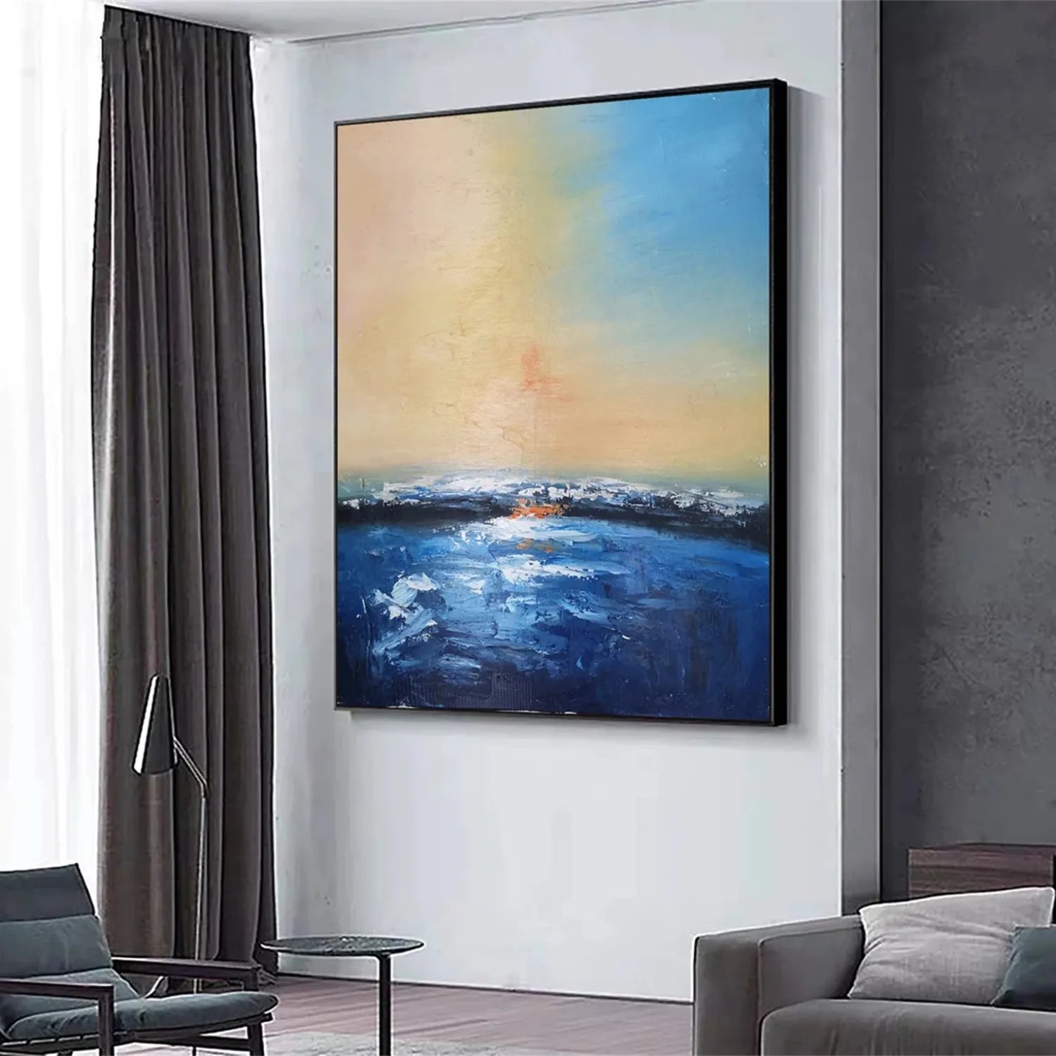 Ocean And Sky Painting #OS 180