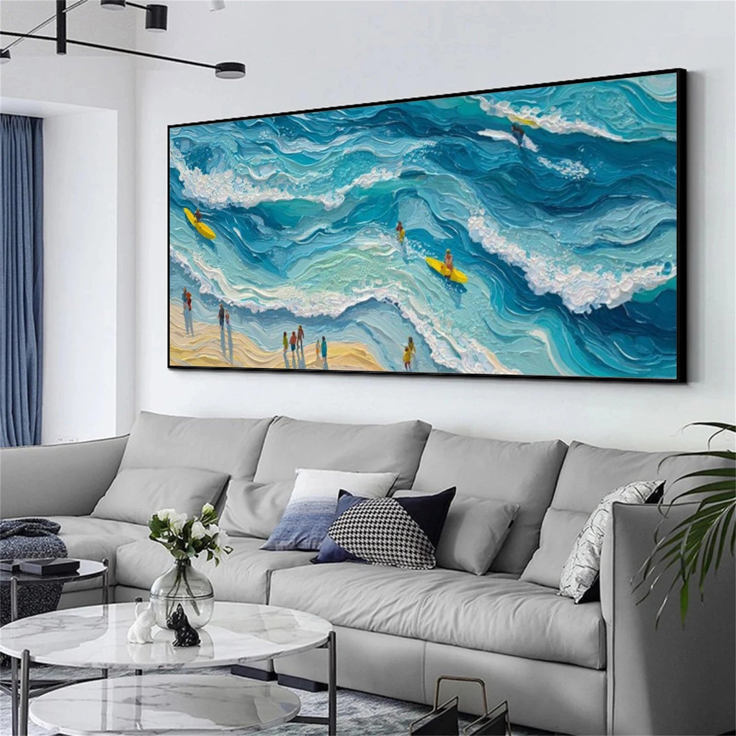 Sport Art Texture Painting Canvas  # SA076