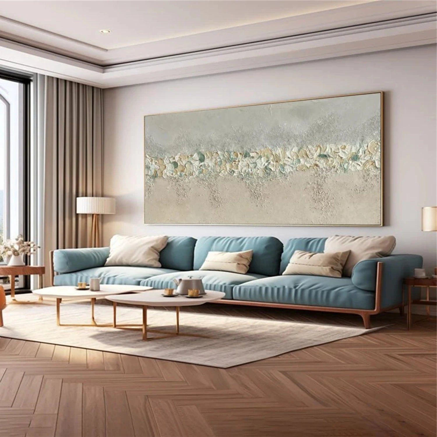 Abstract Textured Wall Art #AB639