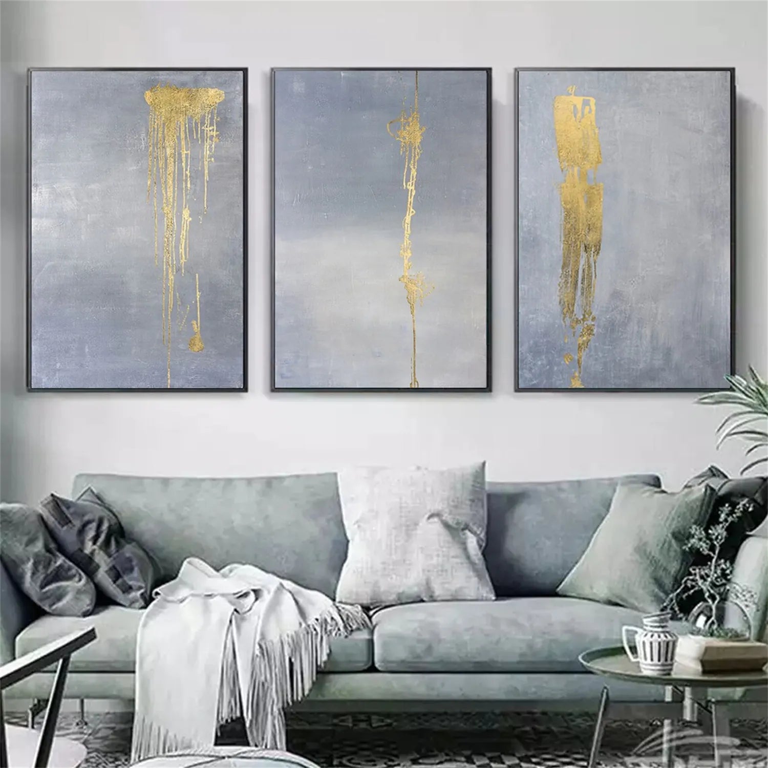 Abstract Painting Set of 3 #AB227