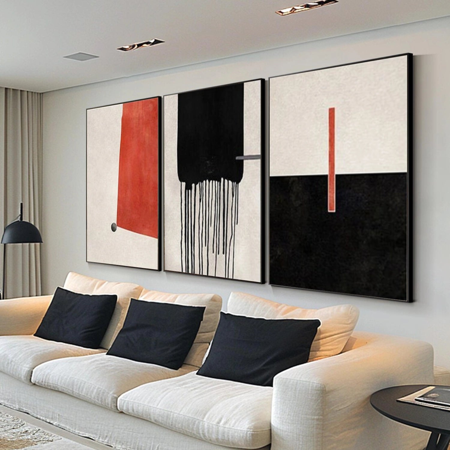 Abstract Wall Art Set of 3 # AB645