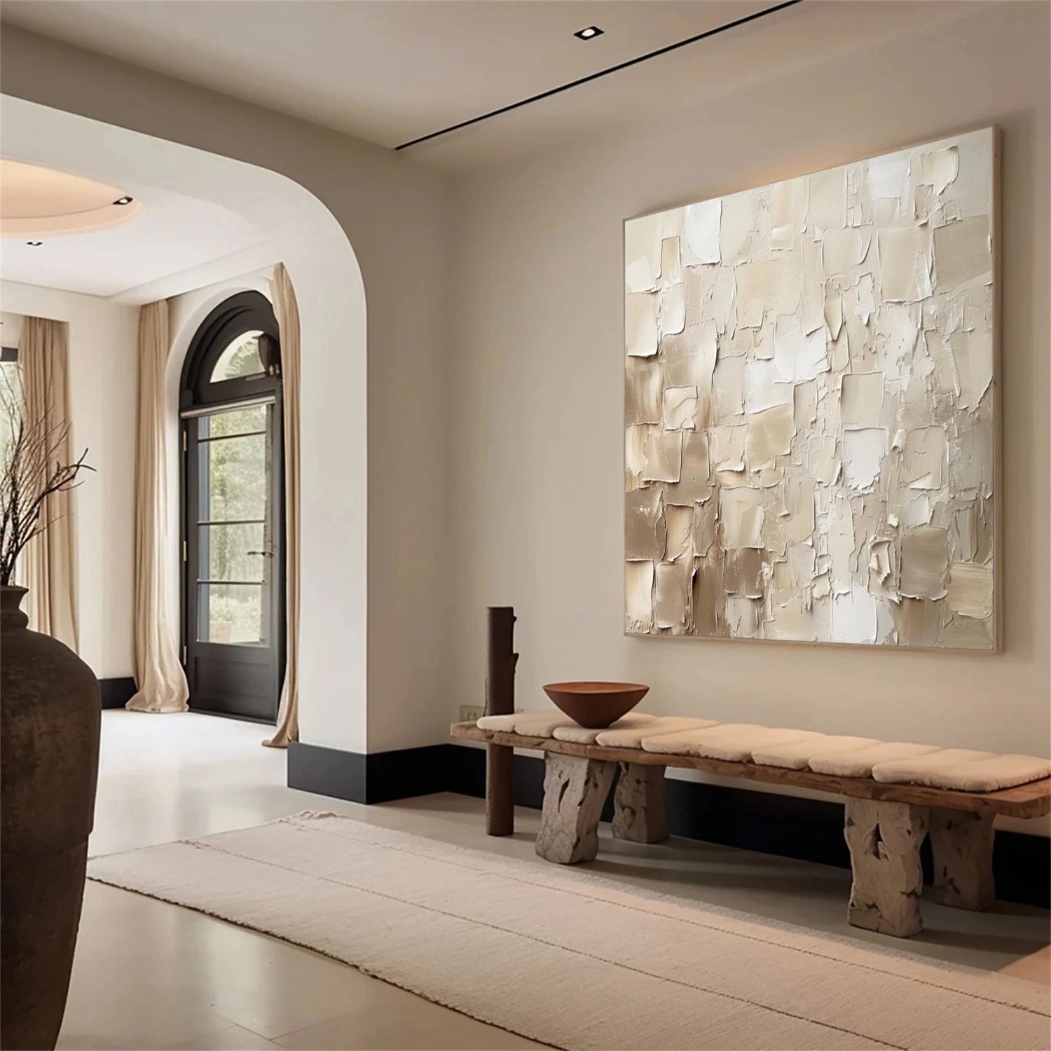 Abstract Textured Wall Art #AB 550