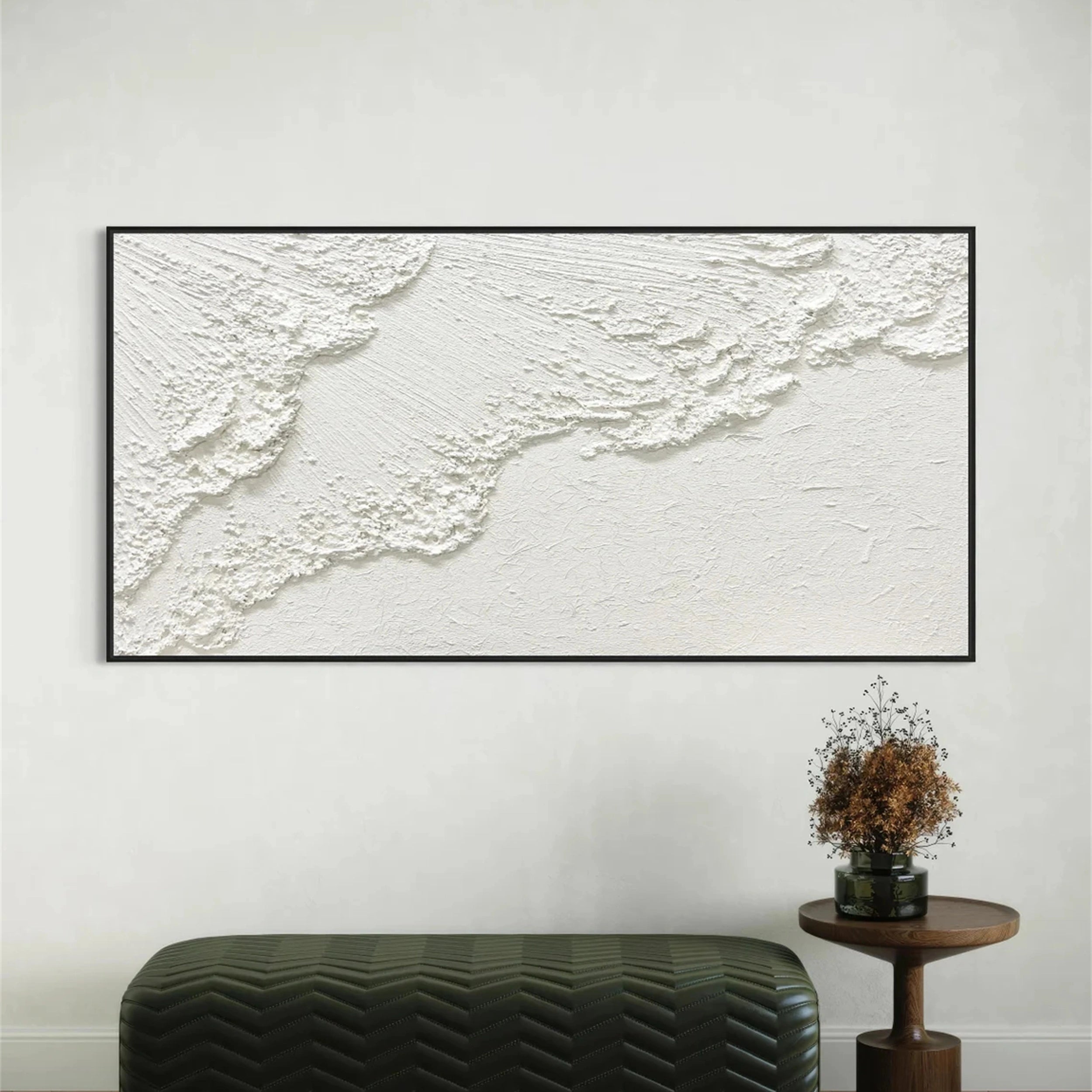 Plaster Art Minimalist Textured Painting #MM123