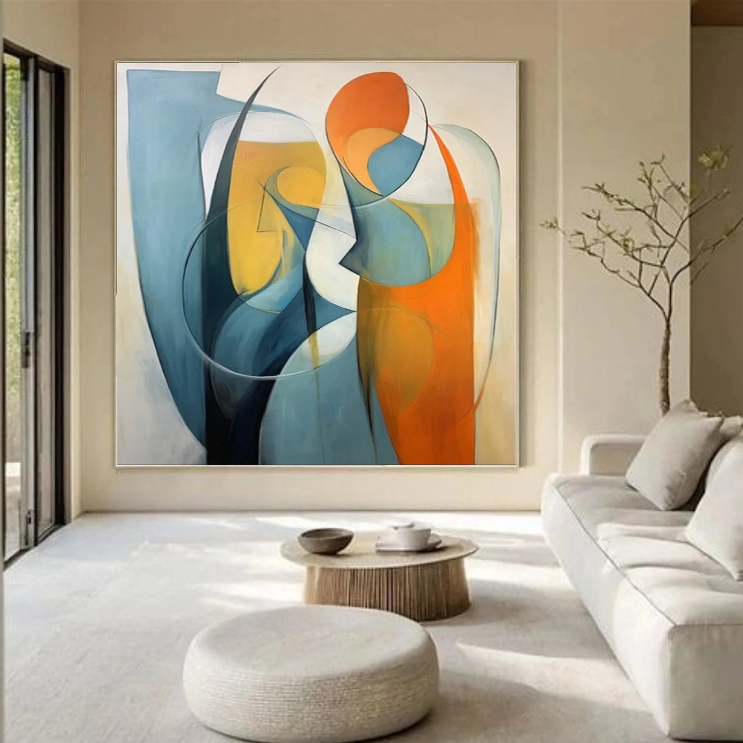 Contemporary Abstract Minimalist Wall Art #CW031