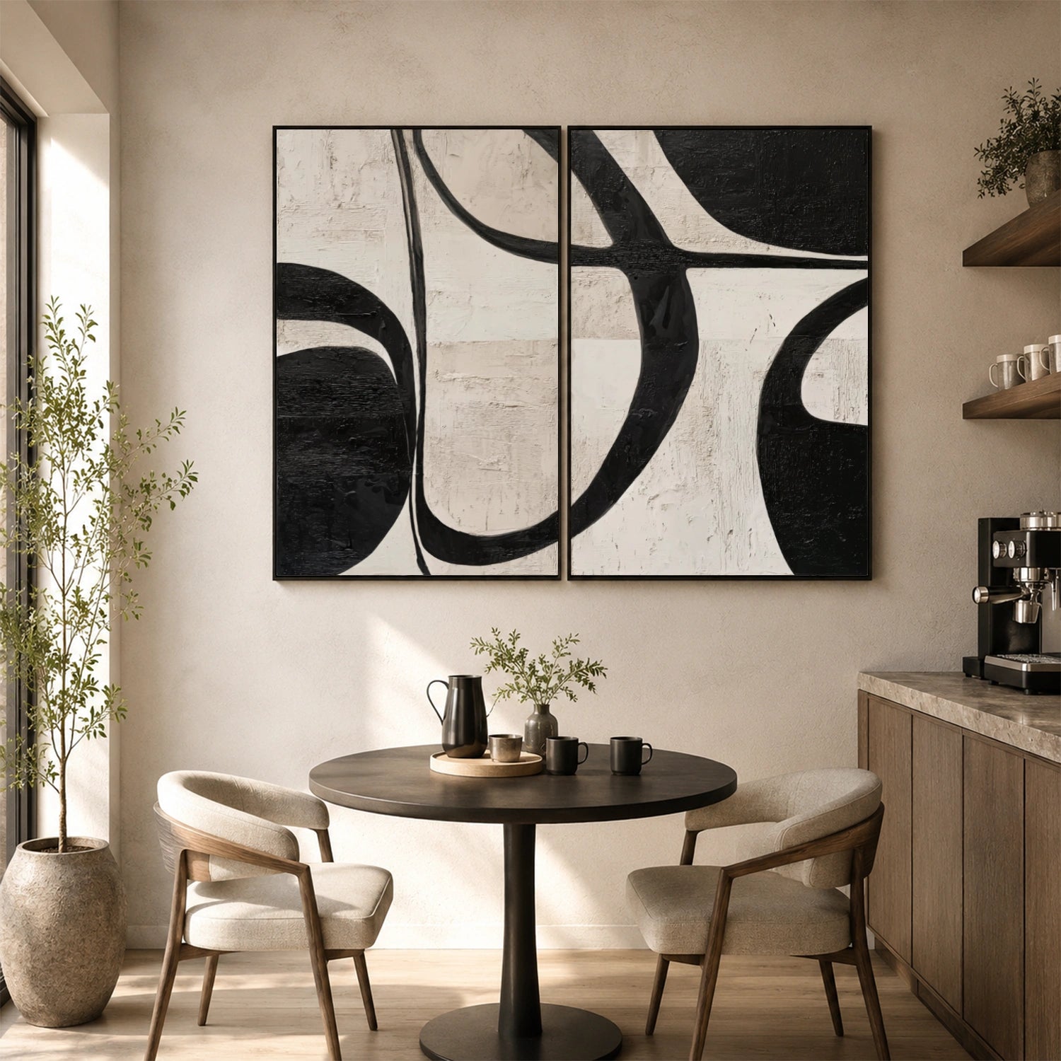 Wabi Sabi Wall Art Set of 2 # WS458