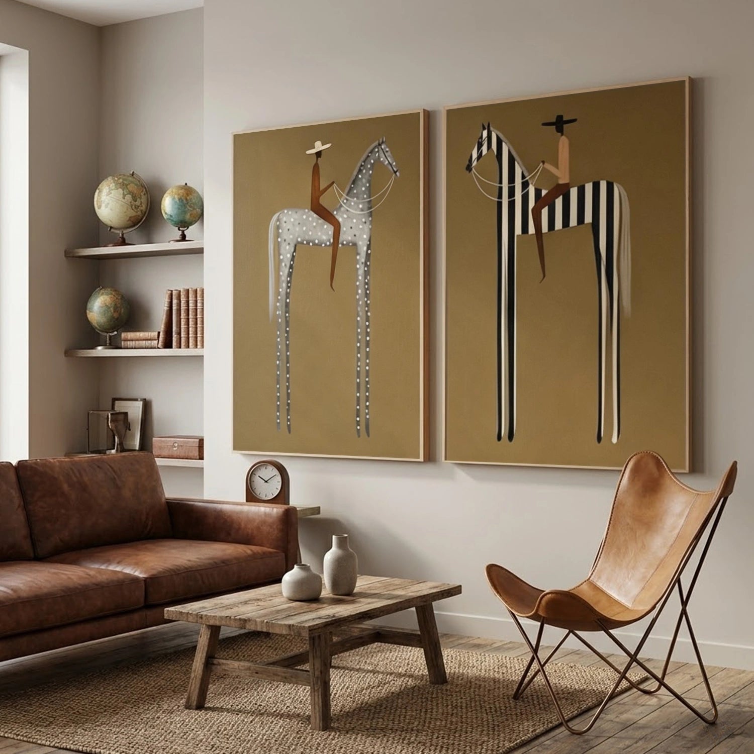 Americana Wall Art Set of 2 #VE030