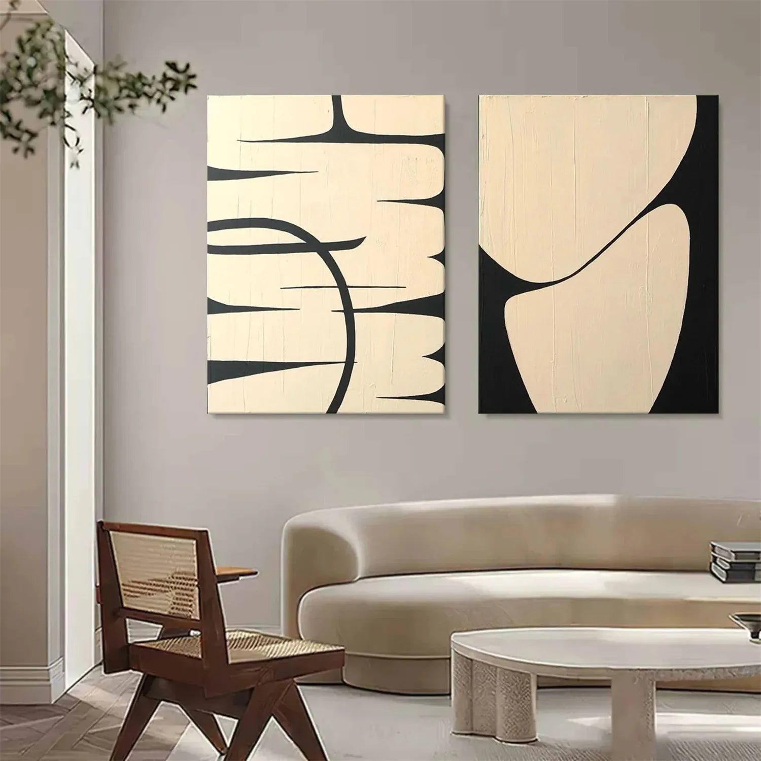 Abstract Tranquility Set of 2 #WS142