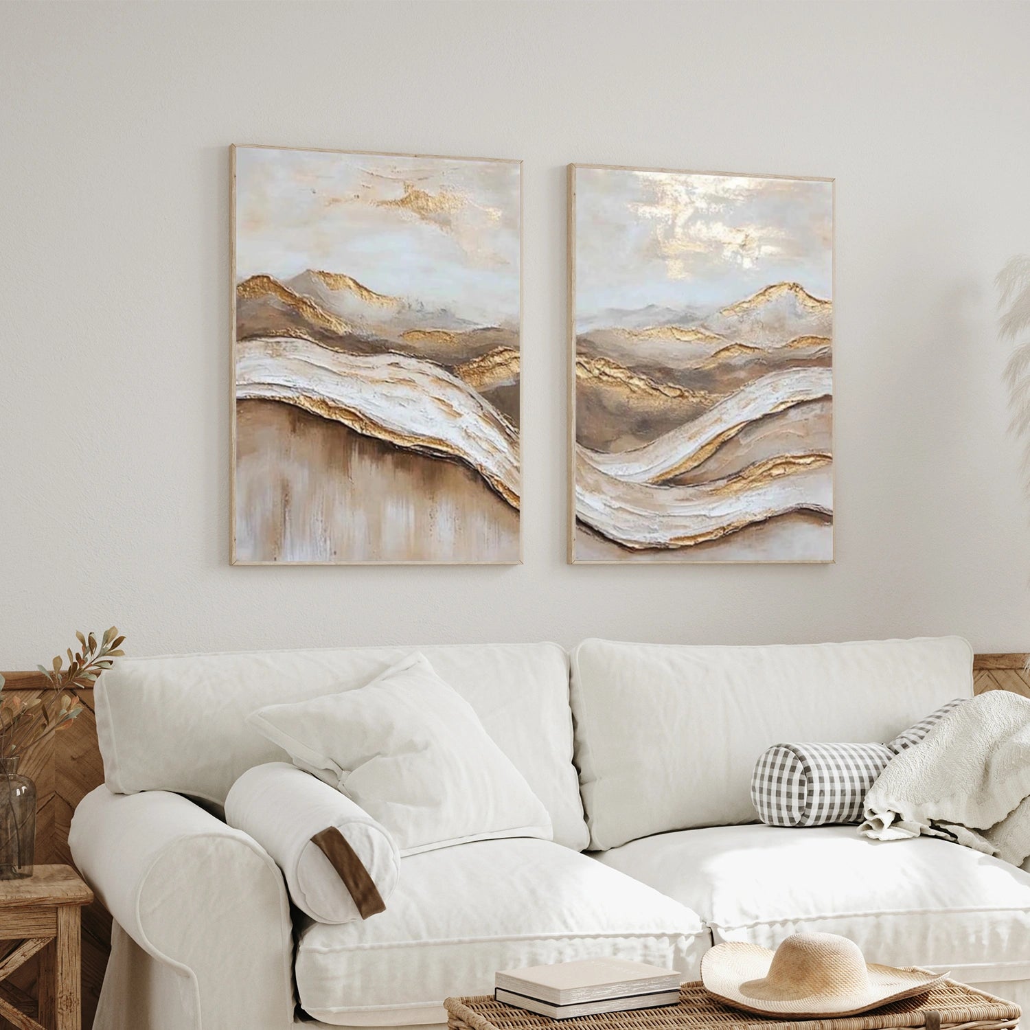 Abstract Wall Art Set of 2 # AB676