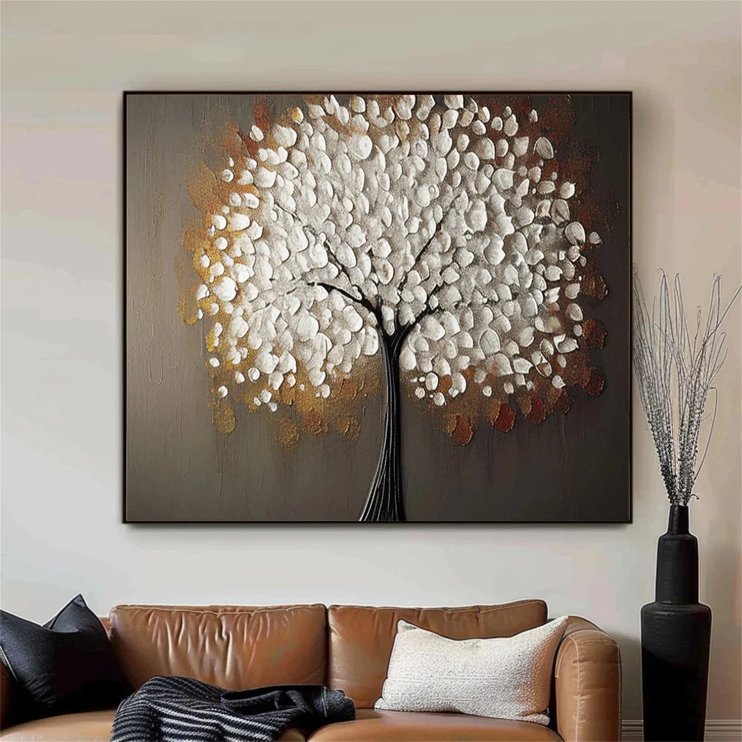 Flower And Tree Painting #FT 153