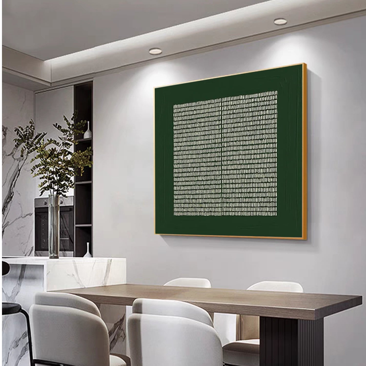 Minimalist Texture Canvas Art  #MM402