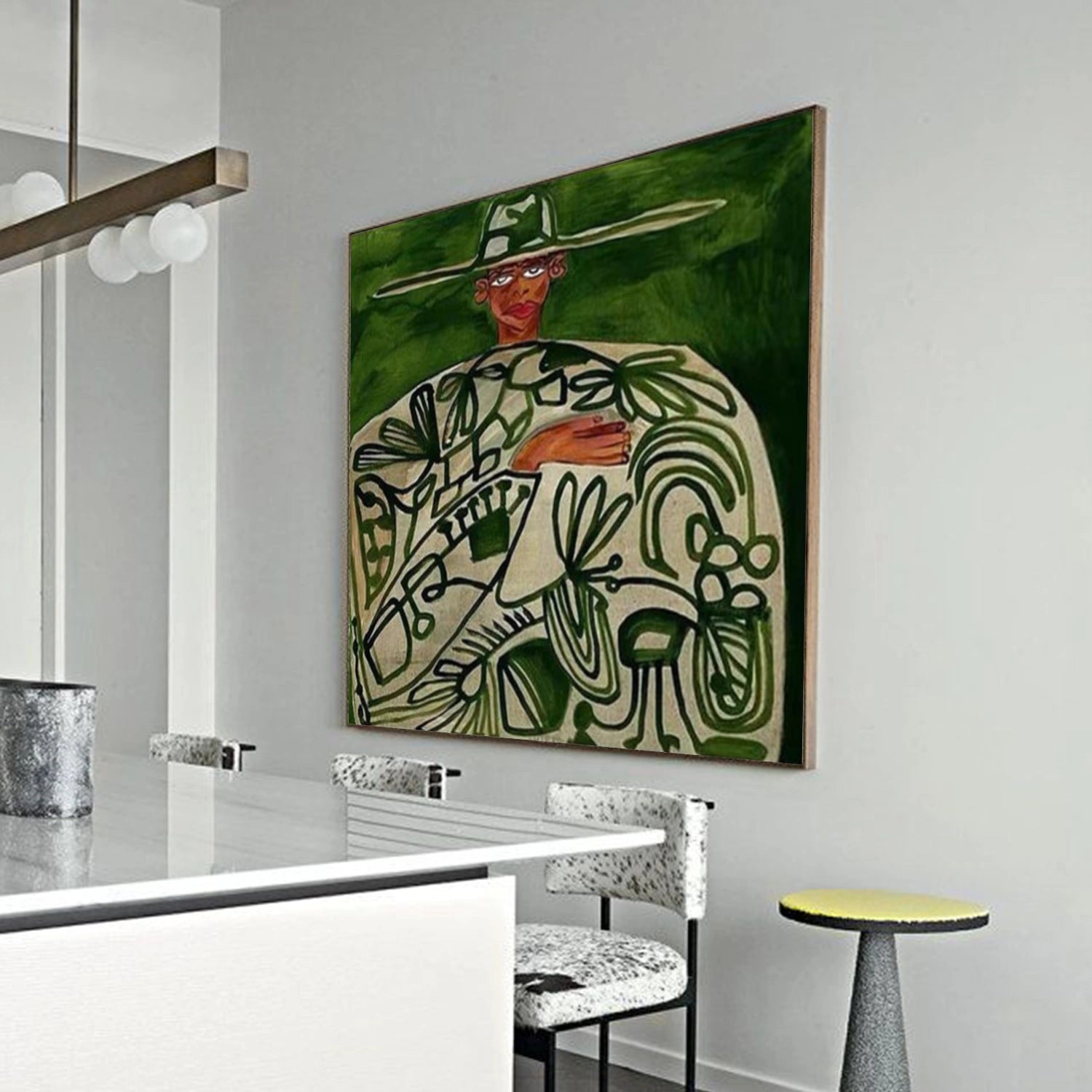 Abstract Portrait Wall Art # PT050