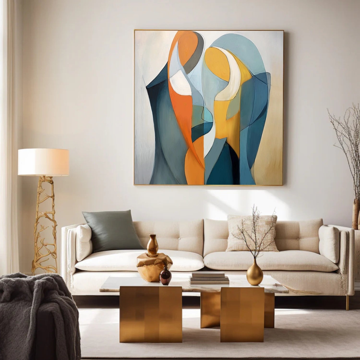 Contemporary Abstract Minimalist Wall Art #CW032