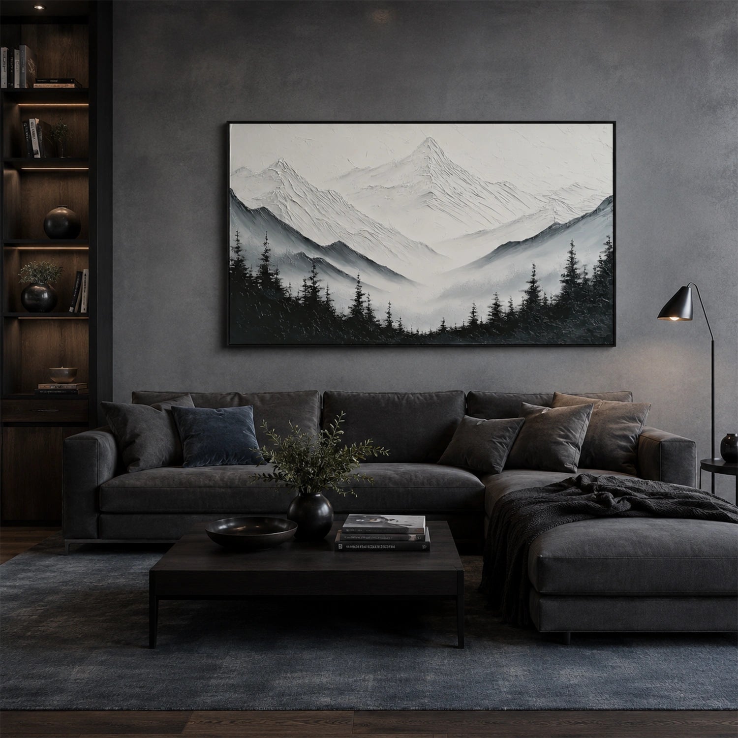 Minimalist Mountain Canvas # MM455