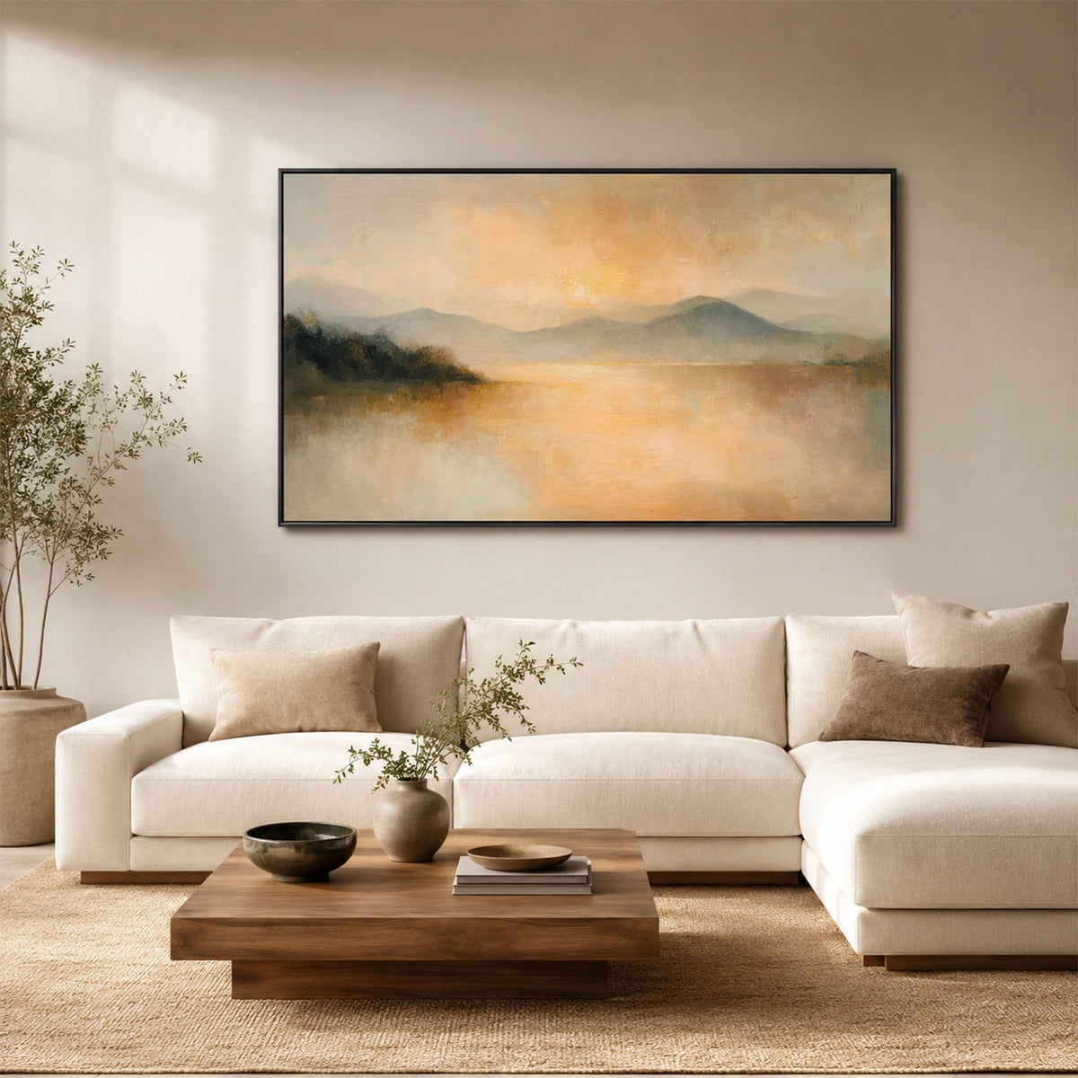Minimalist Mountain Canvas # MM449