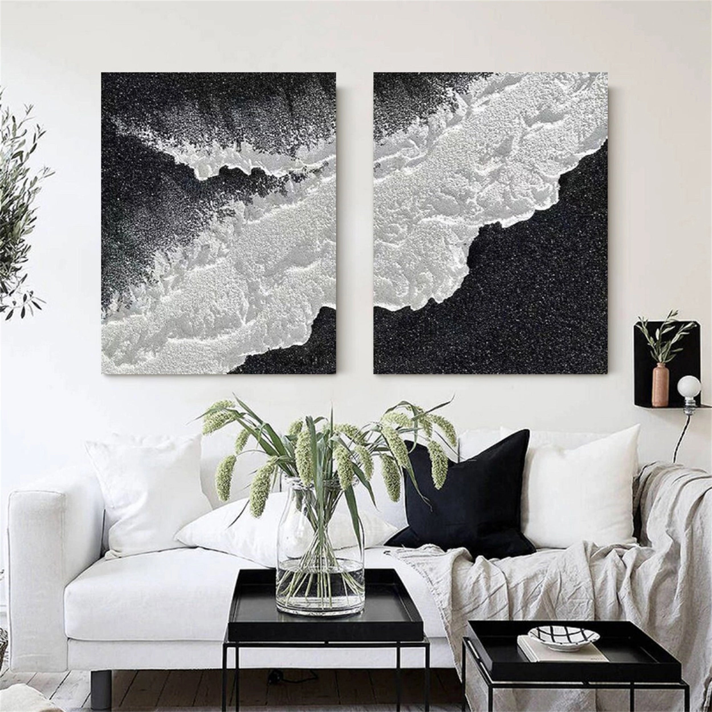Ocean And Sky Painting Set of 2#OS 112