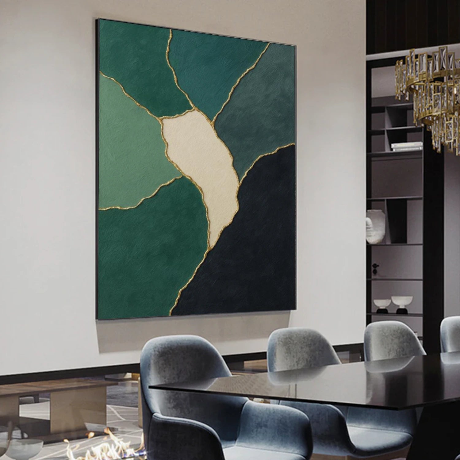 Minimalist Textured Canvas Art #MM379