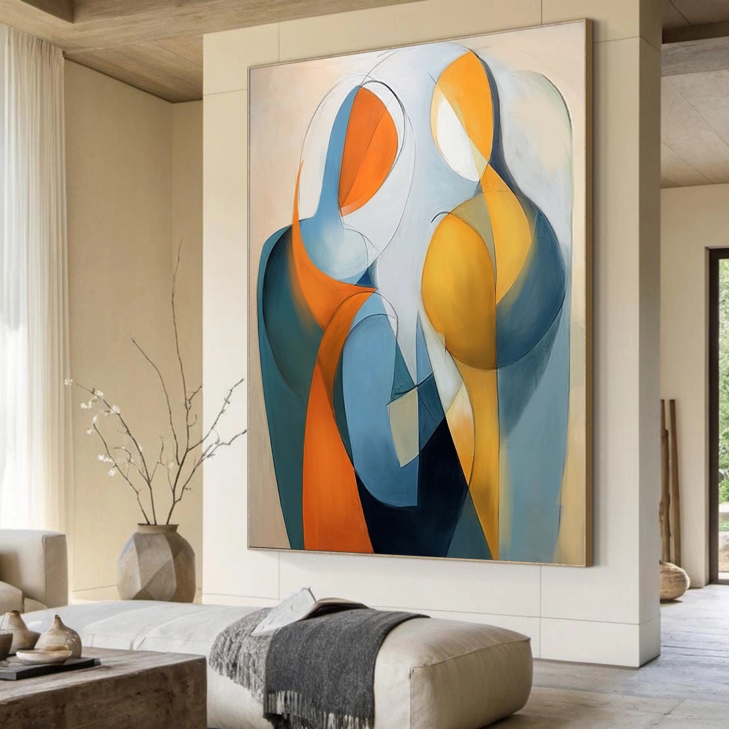Contemporary Abstract Minimalist Wall Art #CW039