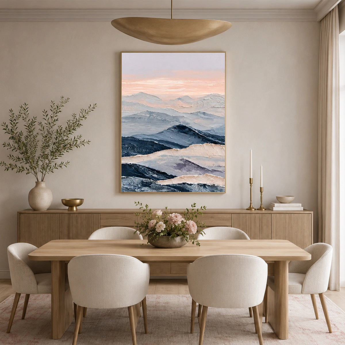 Minimalist Mountain Canvas # MM472