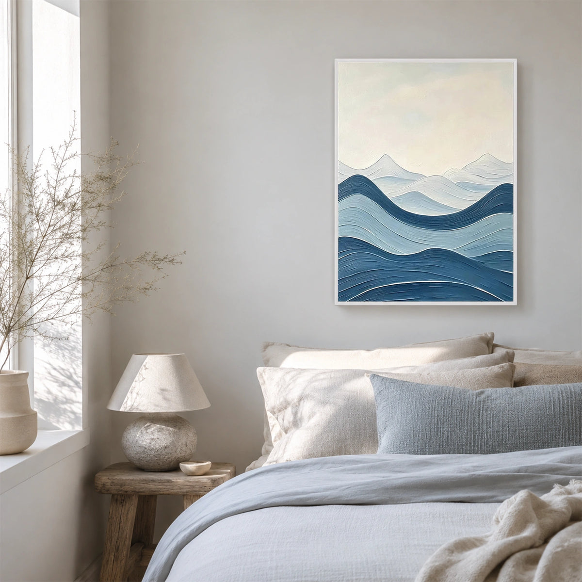 Minimalist Mountain Canvas #MM483