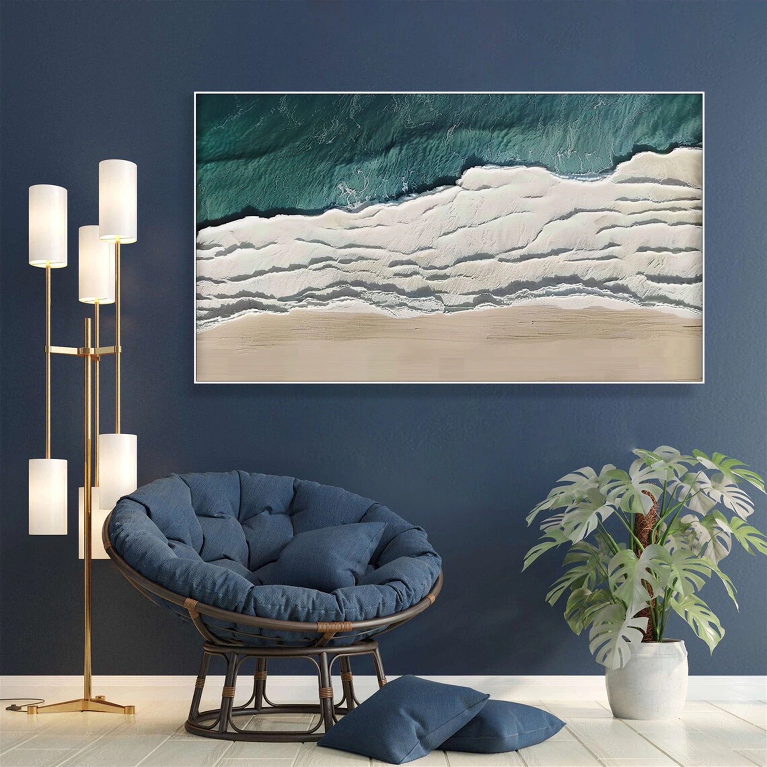 Ocean And Sky Painting #OS 066