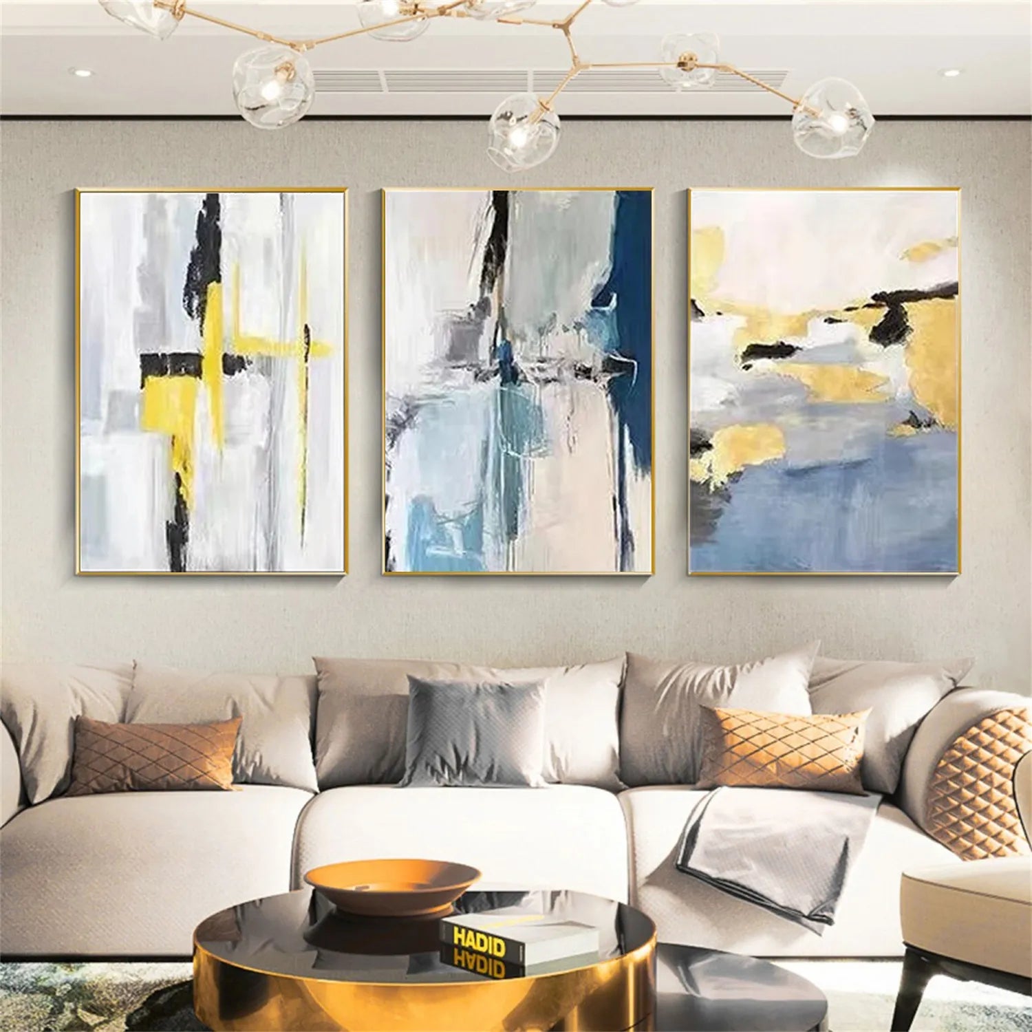 Abstract Painting Set of 3 #AB222