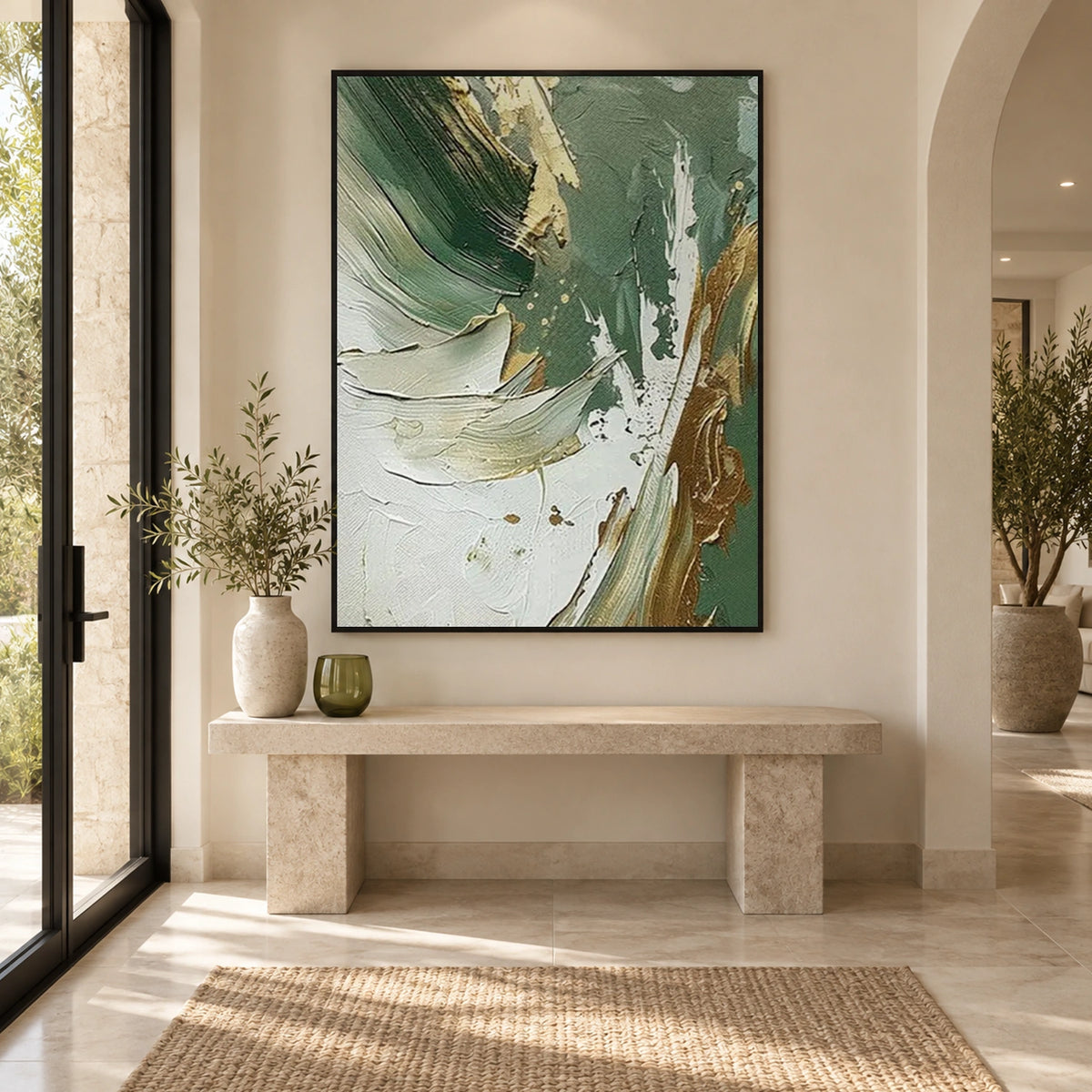 Minimalist Texture Canvas Art #MM469
