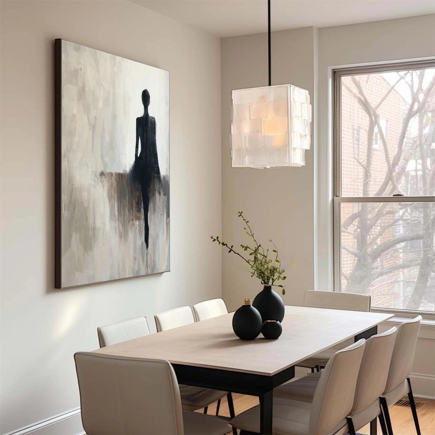 Contemporary Abstract Minimalist Wall Art #CW040