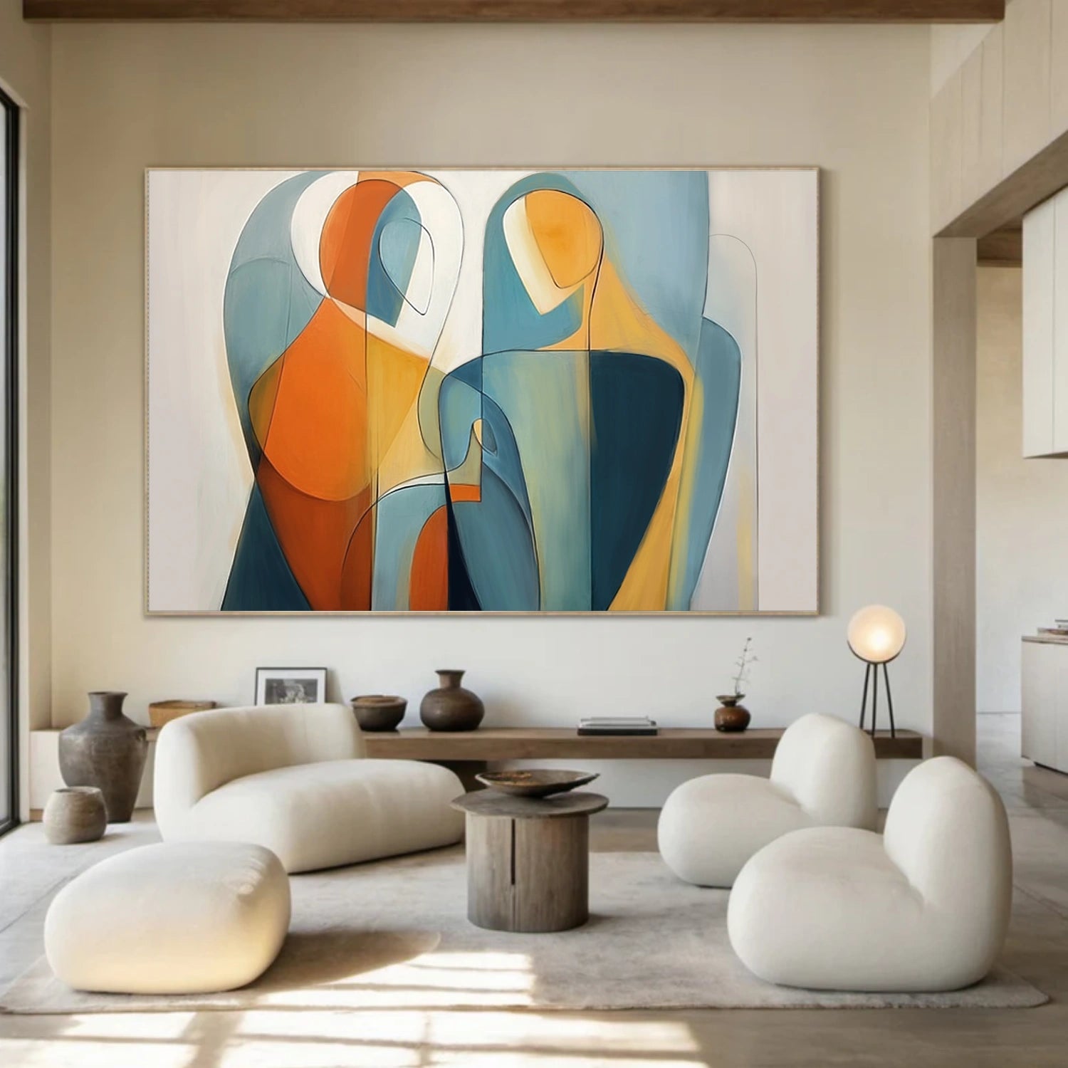 Contemporary Abstract Minimalist Wall Art #CW034