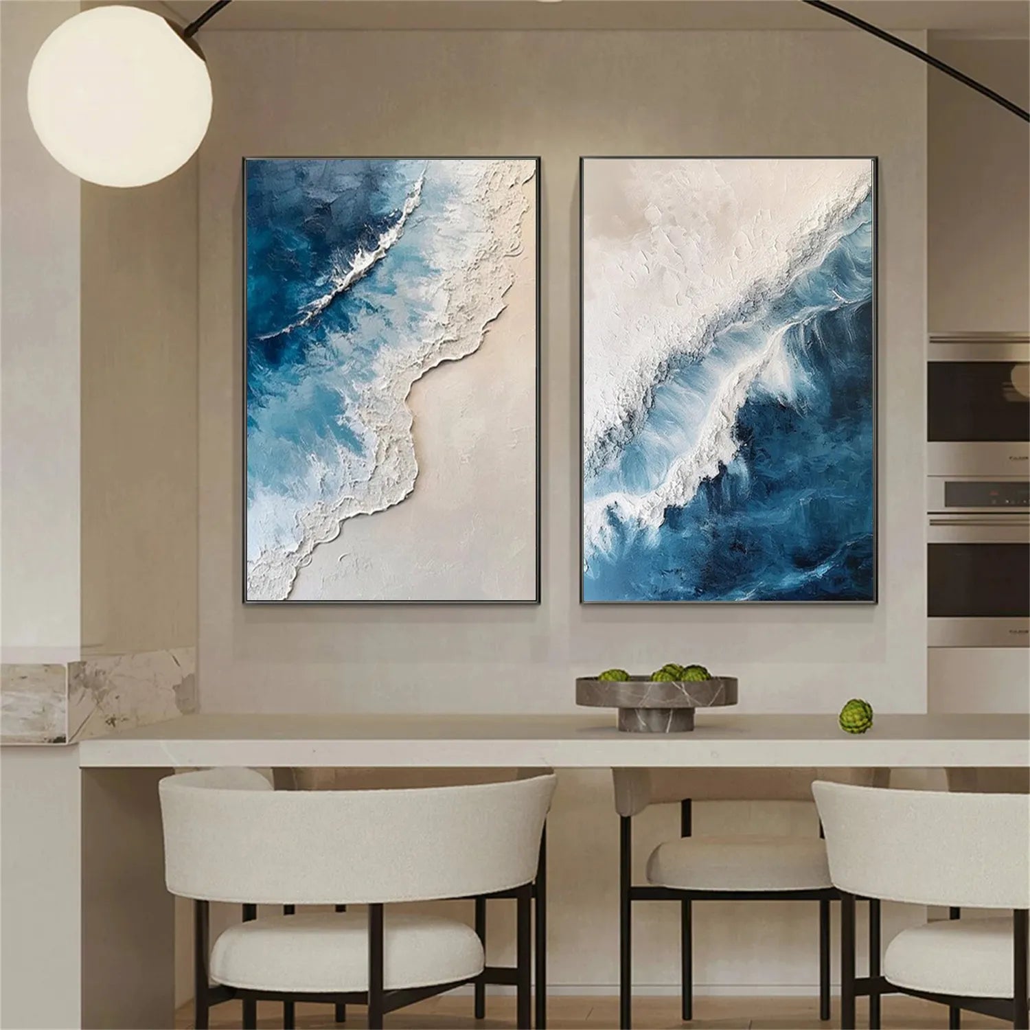 Ocean And Sky Painting Set of 2#OS 198