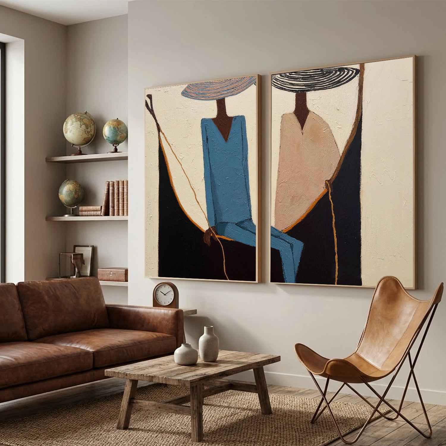Americana Wall Art Set of 2 #VE099