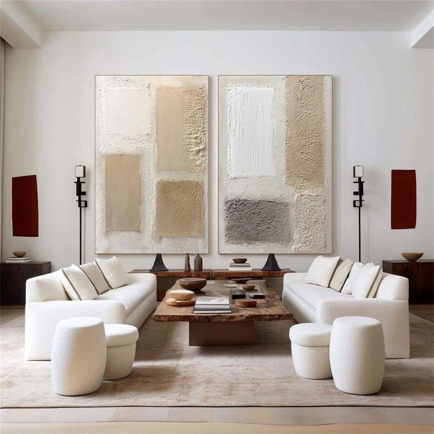 Wabi Sabi Set of 2 Wall Art #WS364