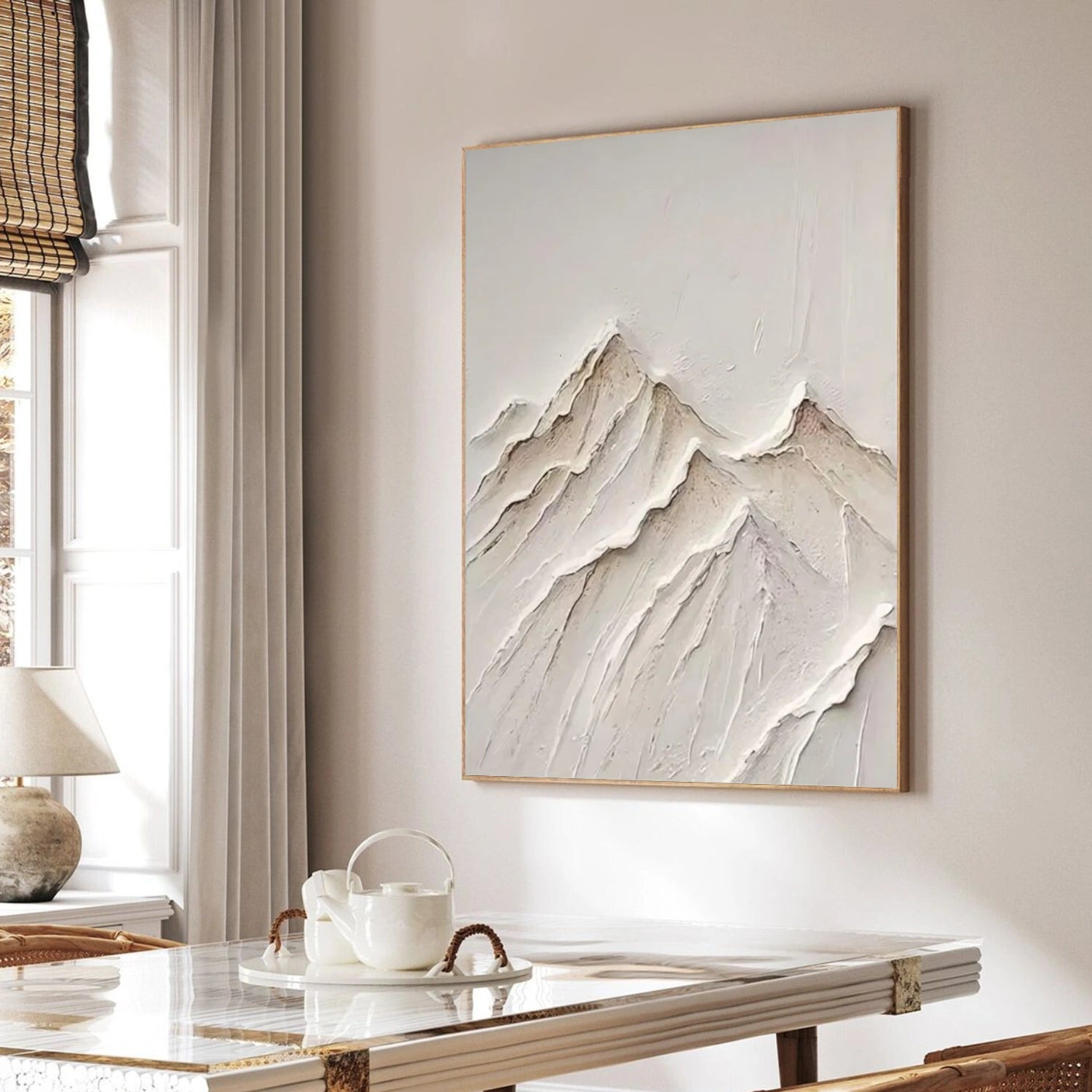 Abstract Mountain Canvas Art #MM321