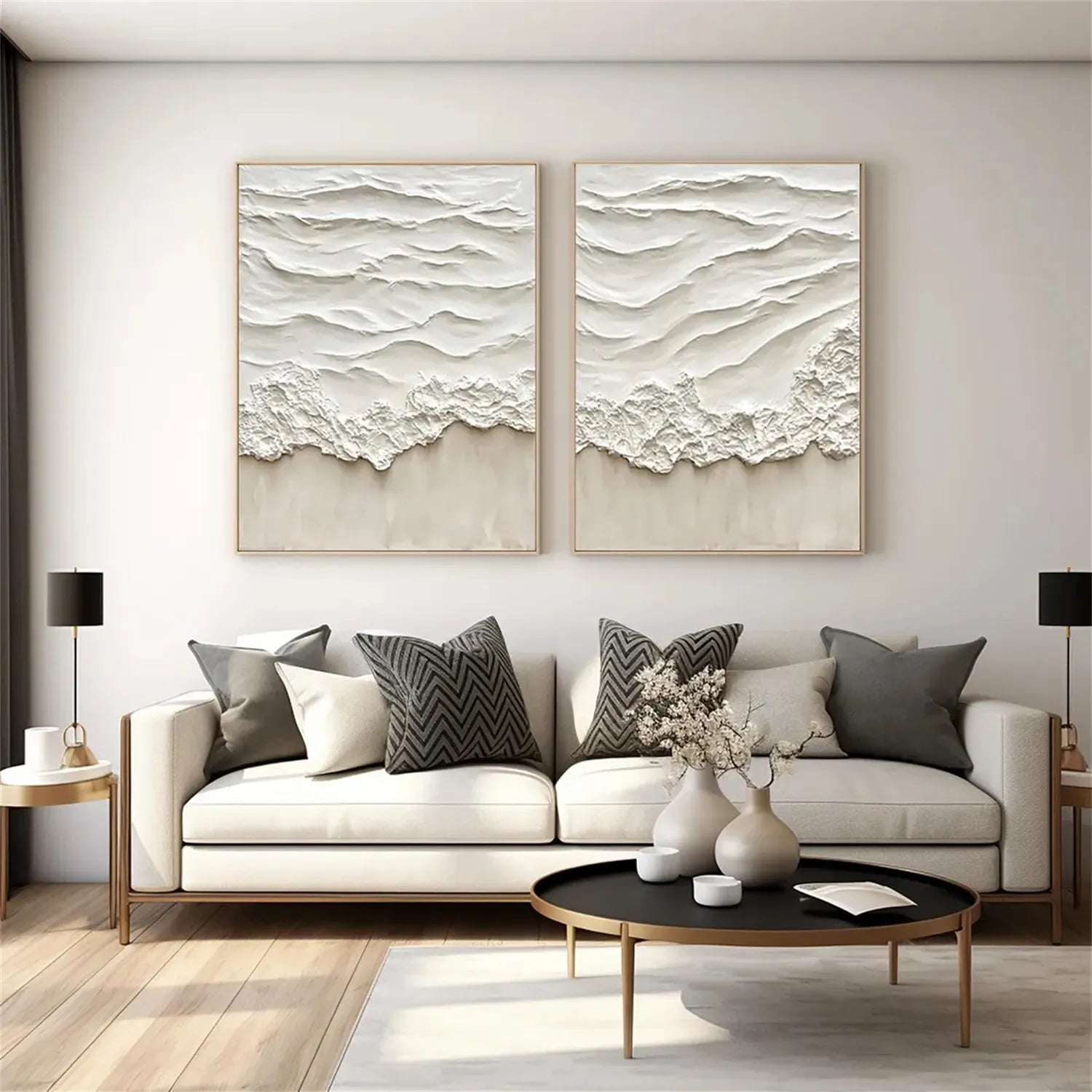 Ocean And Sky Painting Set of 2#OS 218