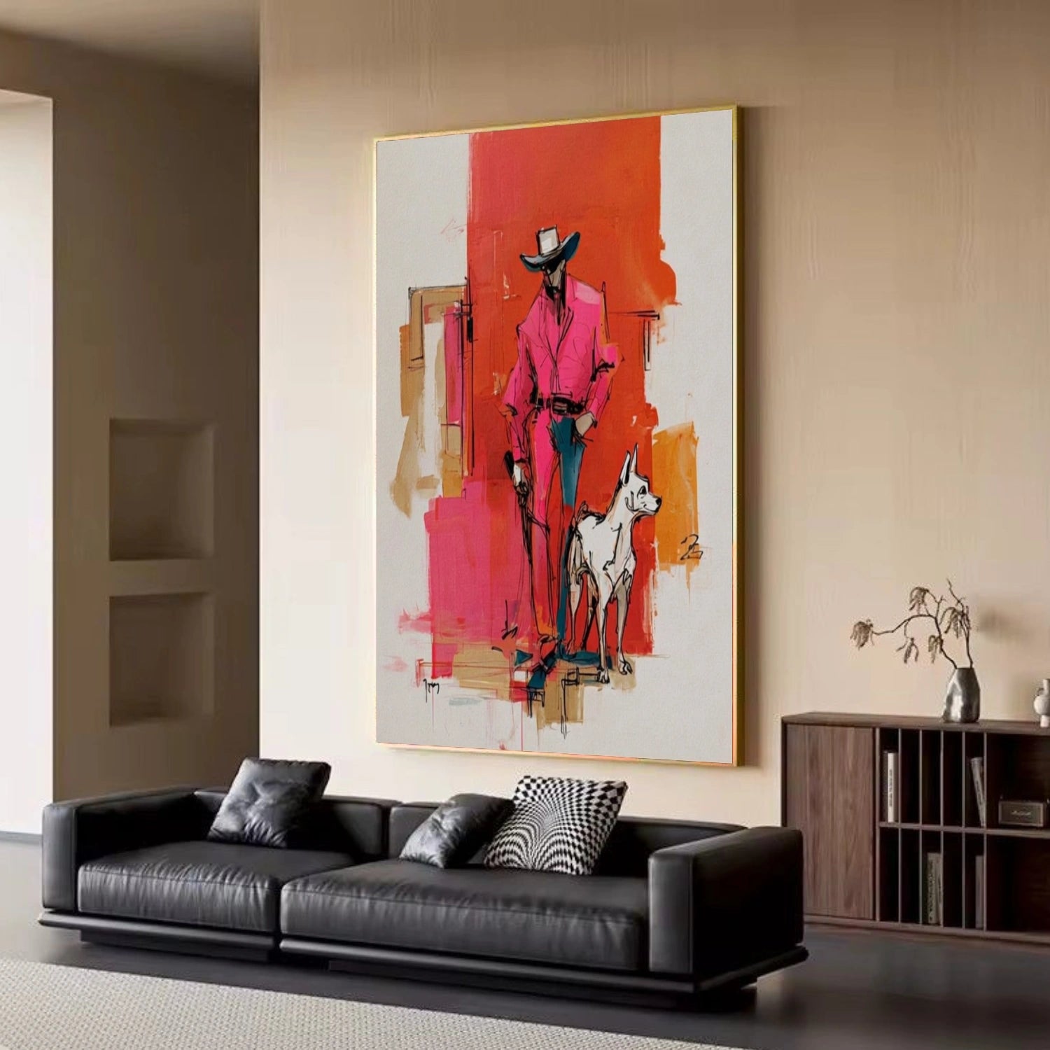 Abstract Portrait Wall Art # PT054