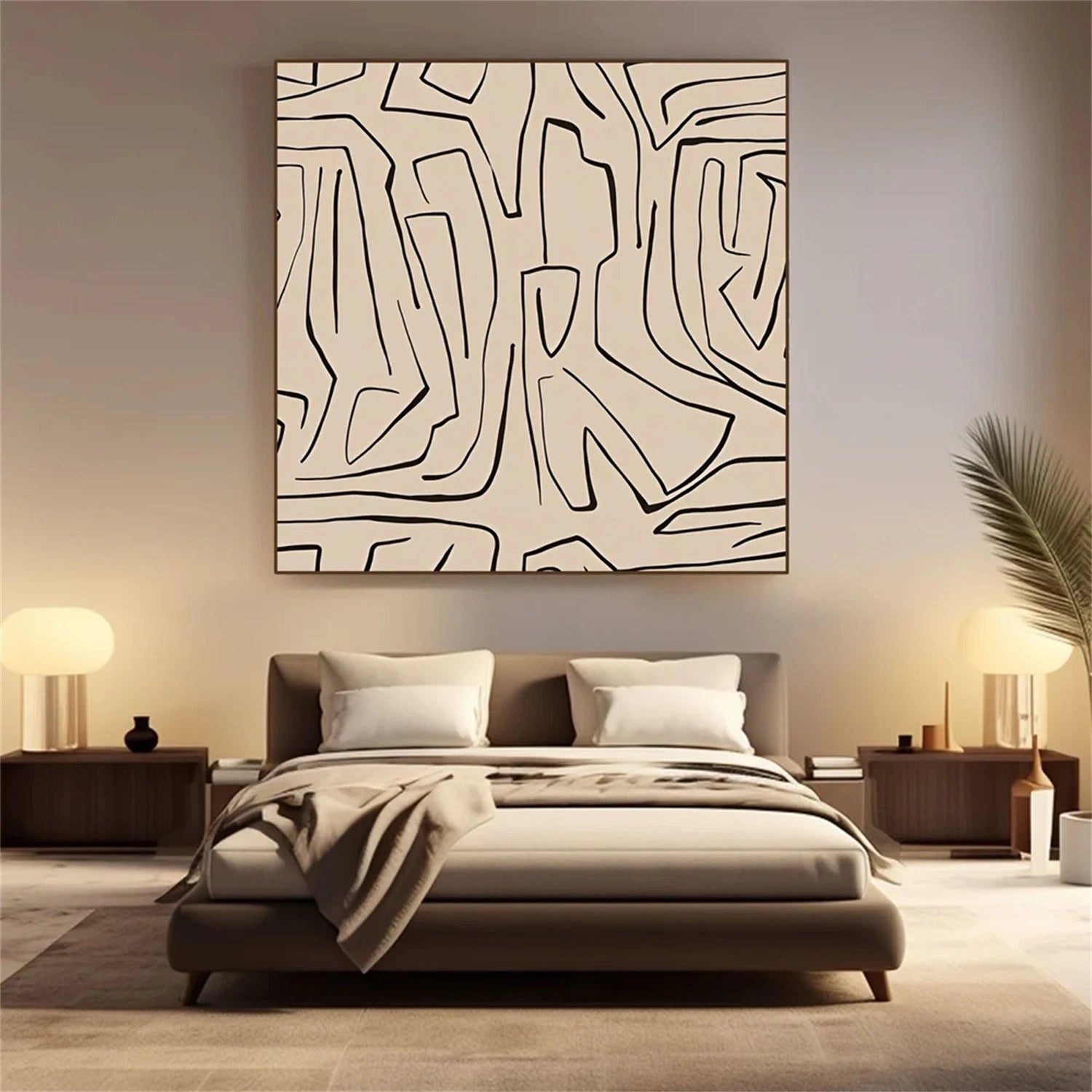 Abstract Tranquility Art Painting #WS216