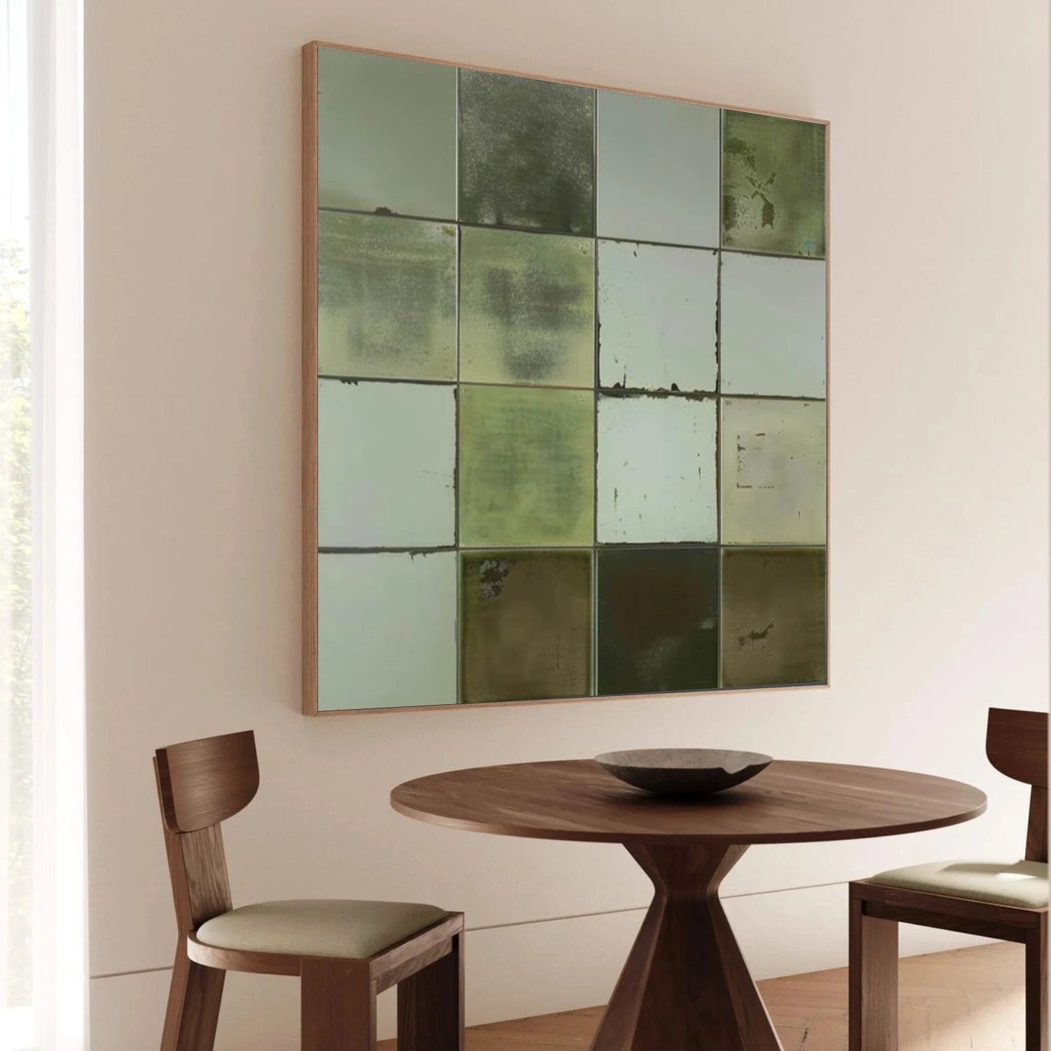 Green Wabi Sabi  Wall Art #WS401