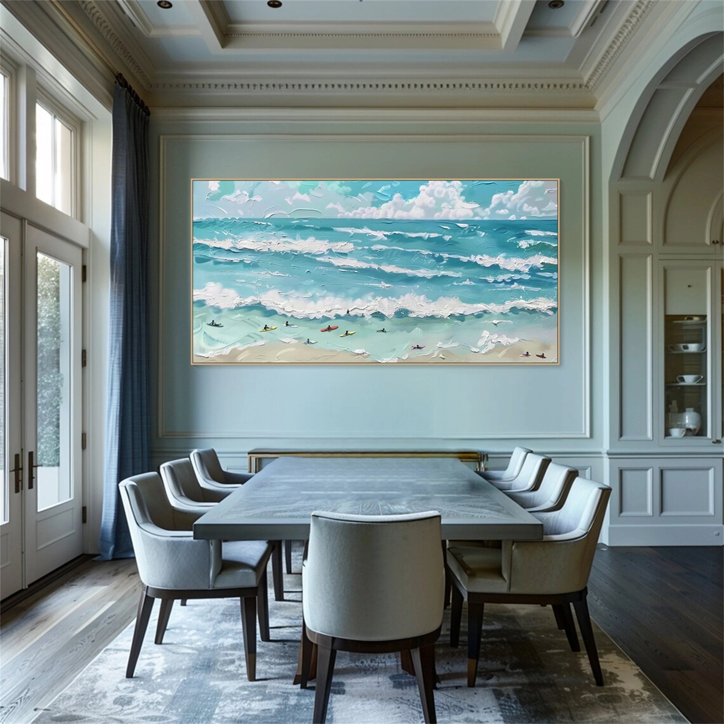 Ocean And Sky Painting #OS 074