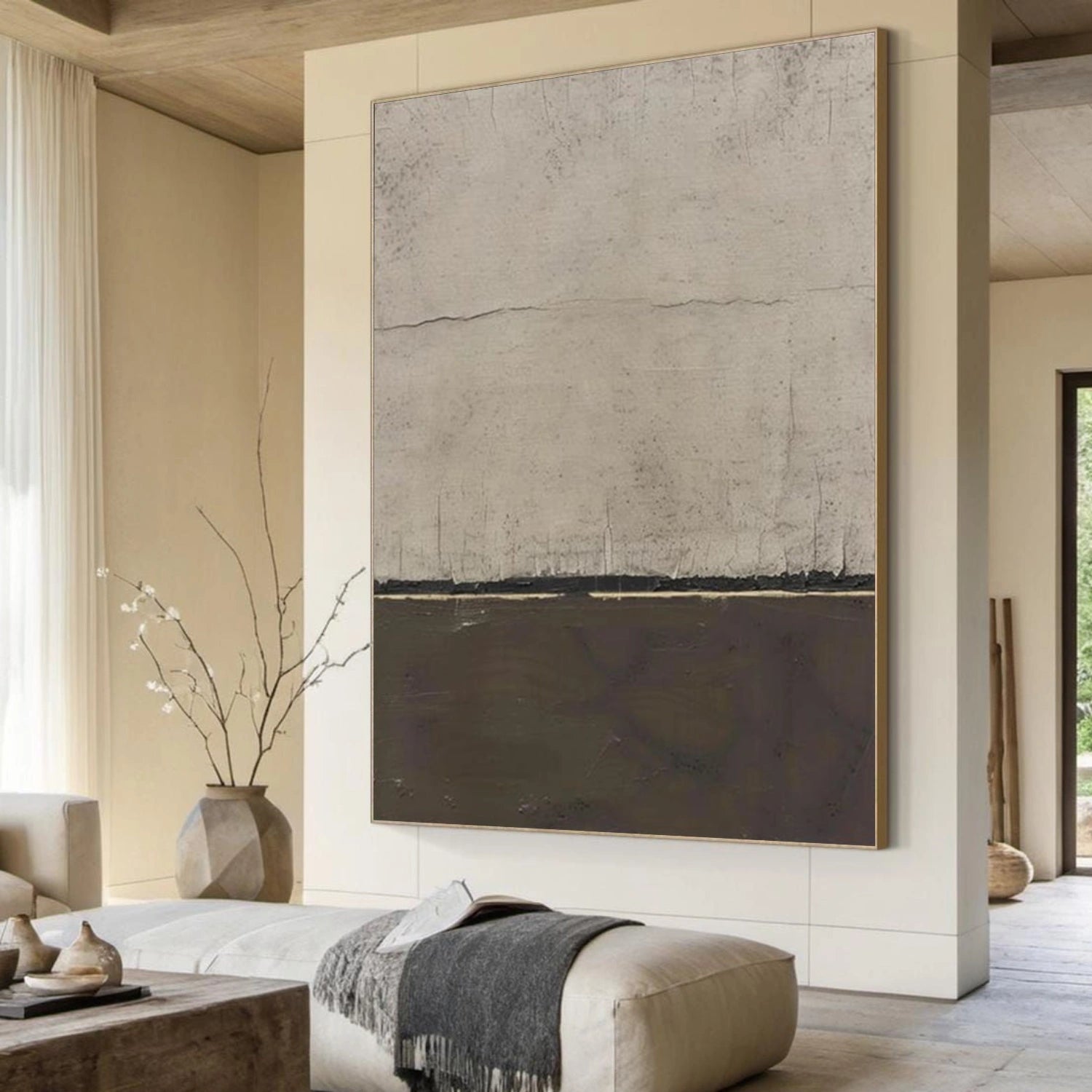 Abstract Texture Wall Art #AB631