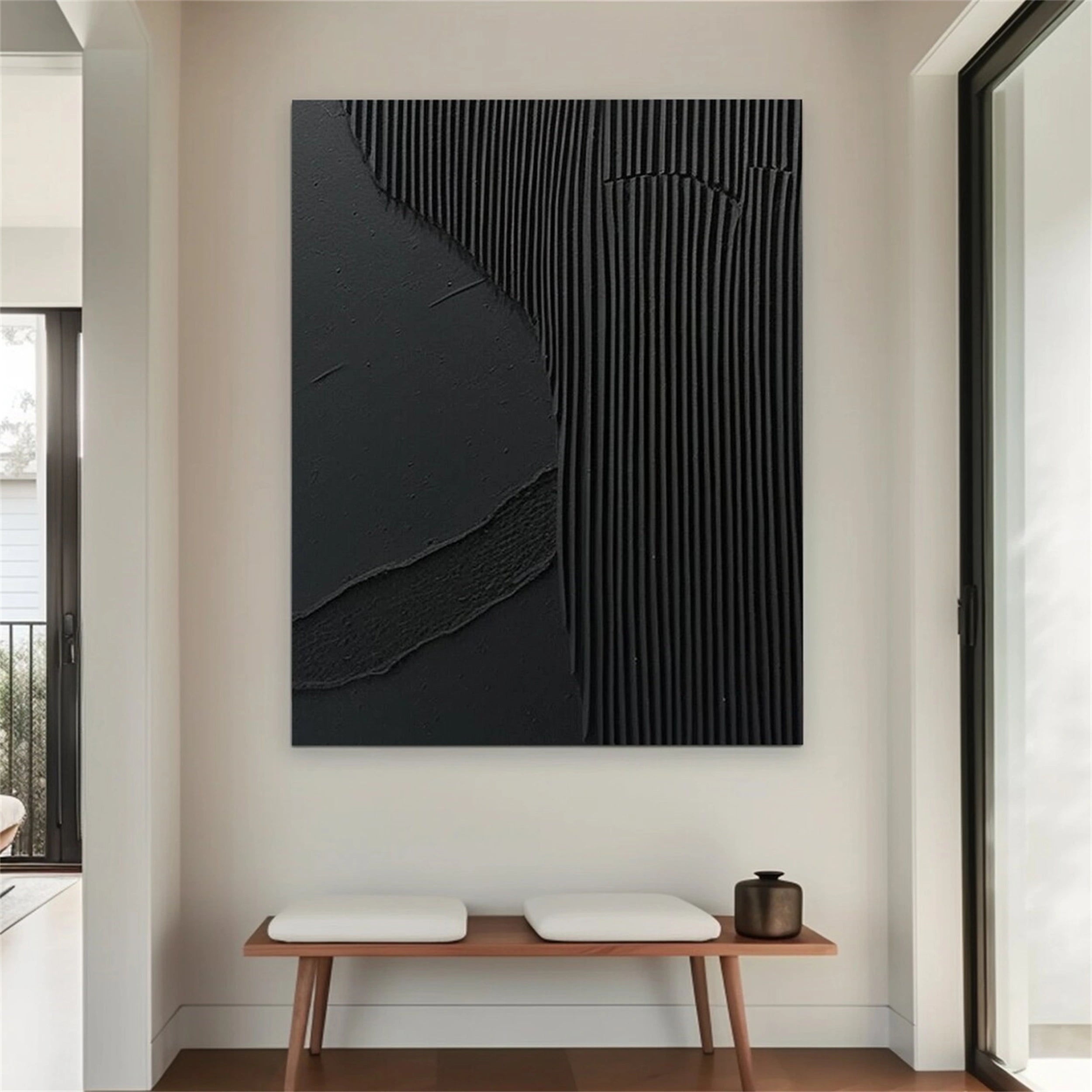 Minimalist Zen Canvas Painting #MZ075