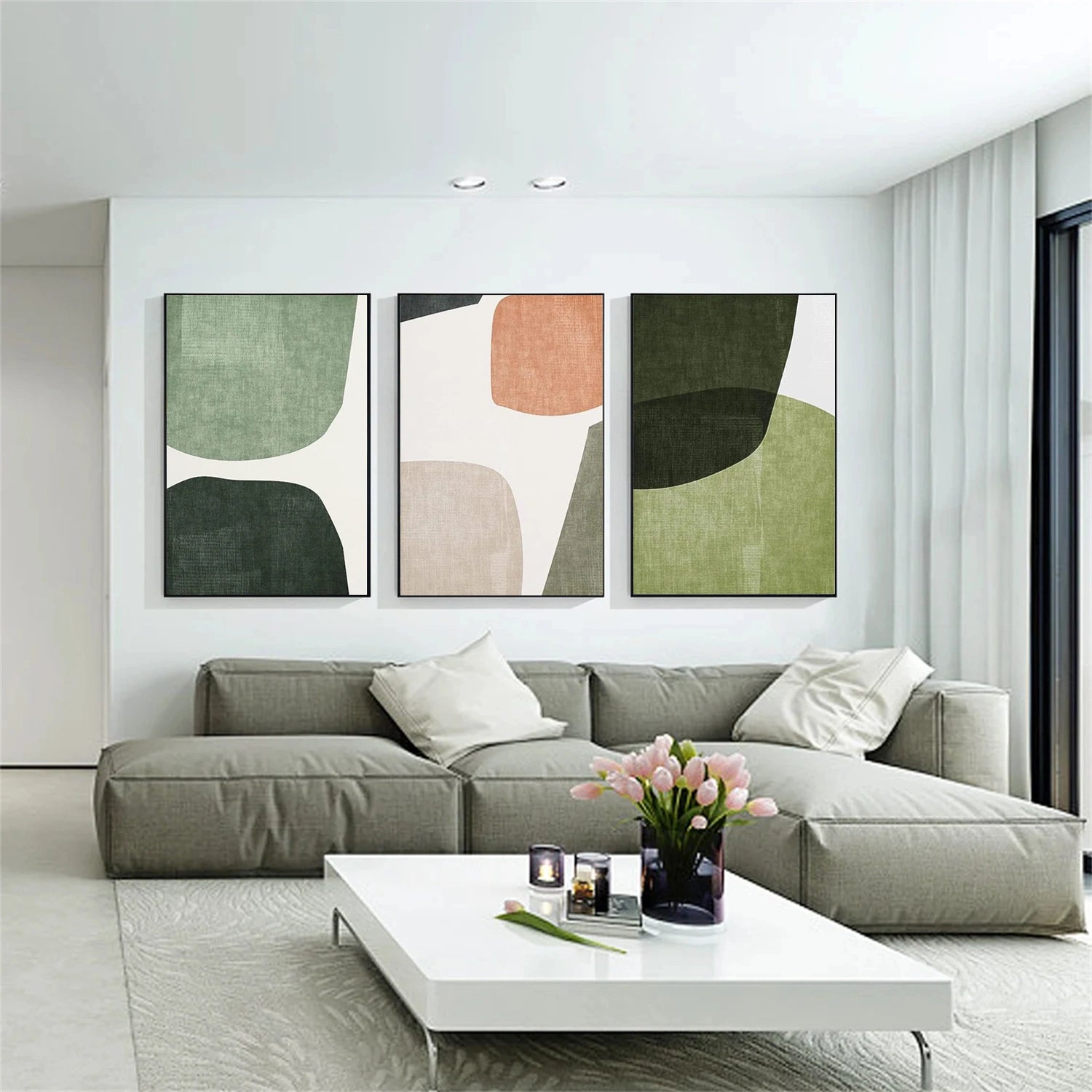 Abstract Tranquility Set of 3 #WS291