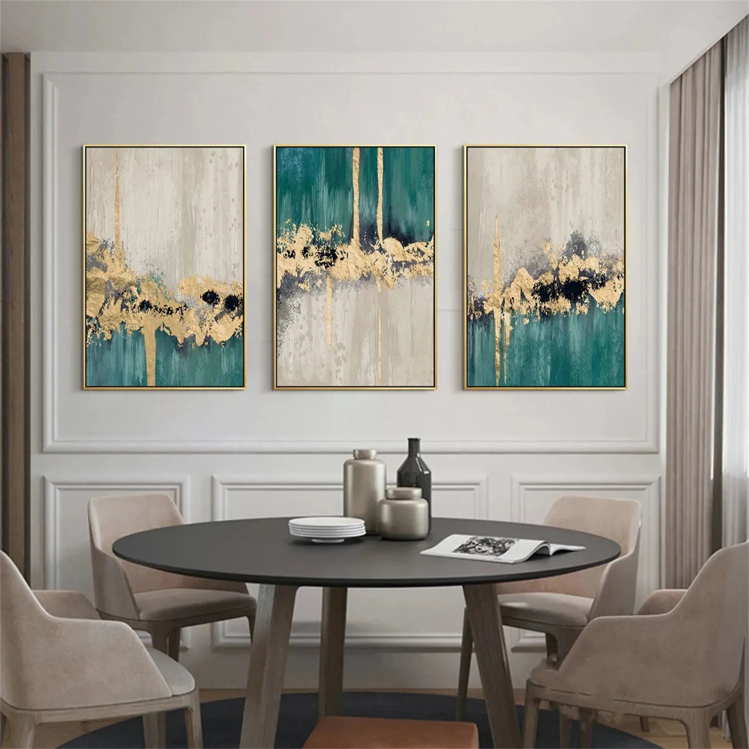 Abstract Painting Set of 3 #AB218